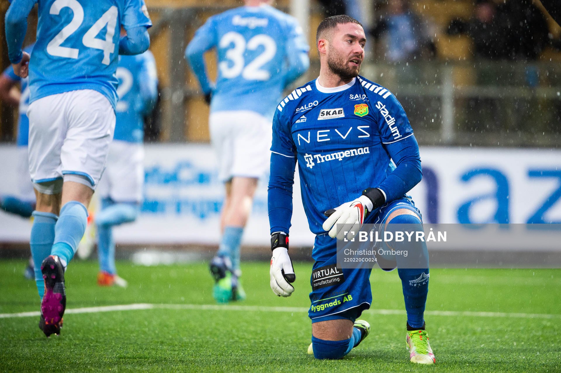 GAIS målvakt Mergim Krasniqi