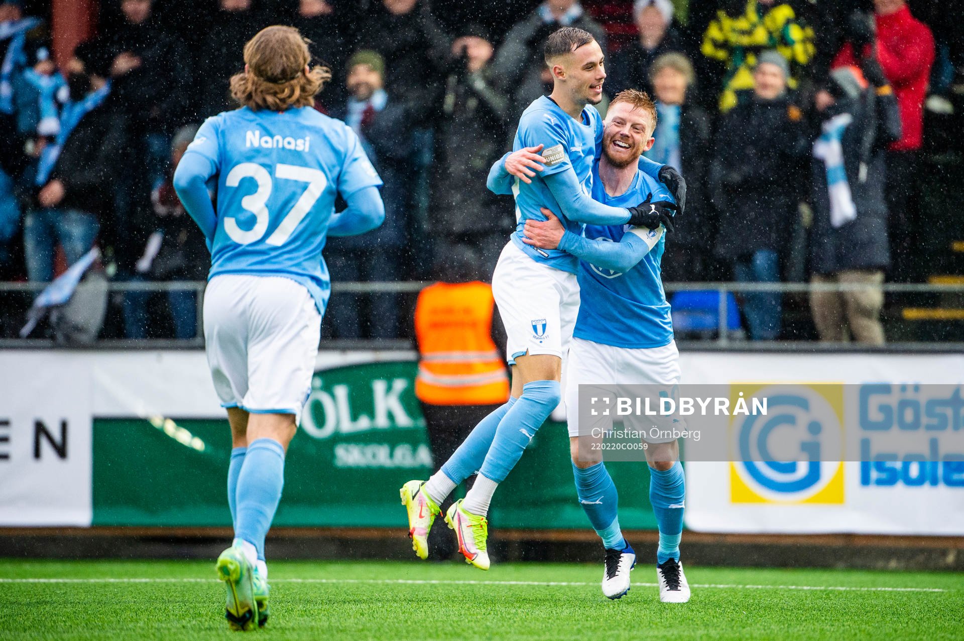 Malmö FFs Veljko Birmancevic jublar