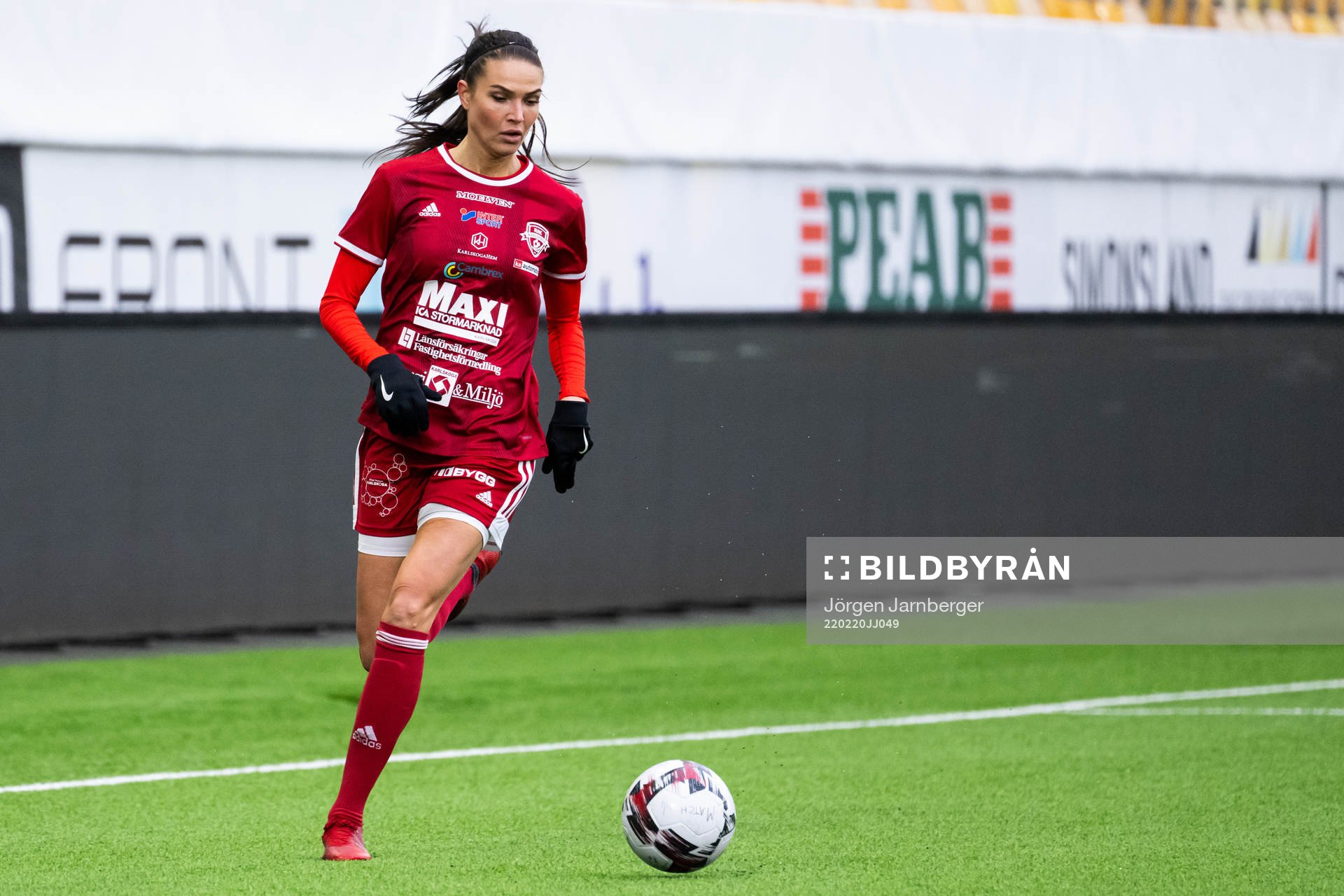 under träningsmatchen i fotboll mellan Elfsborg och