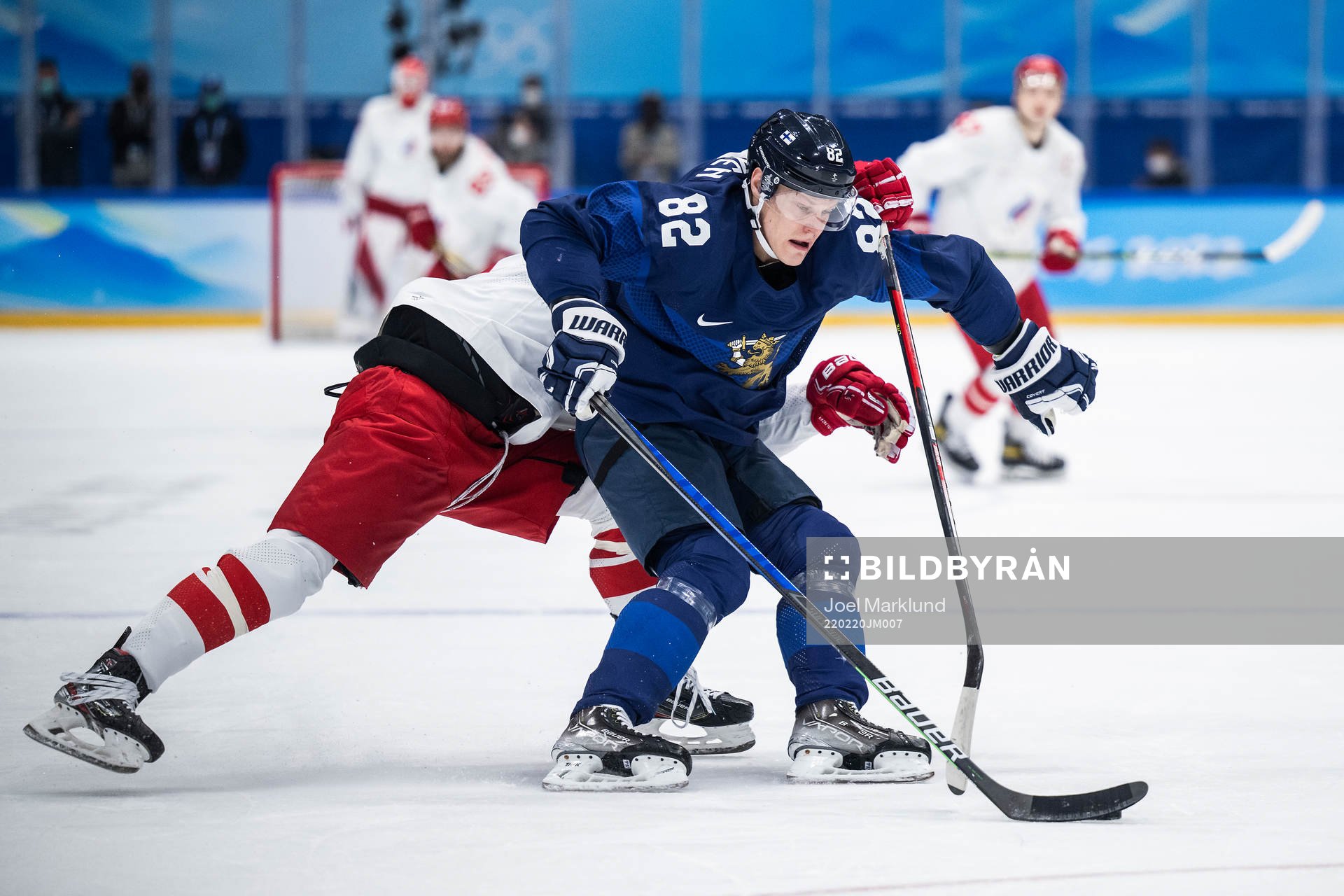 Harri Pesonen of Finland and Kirill Semyonov of Russia in