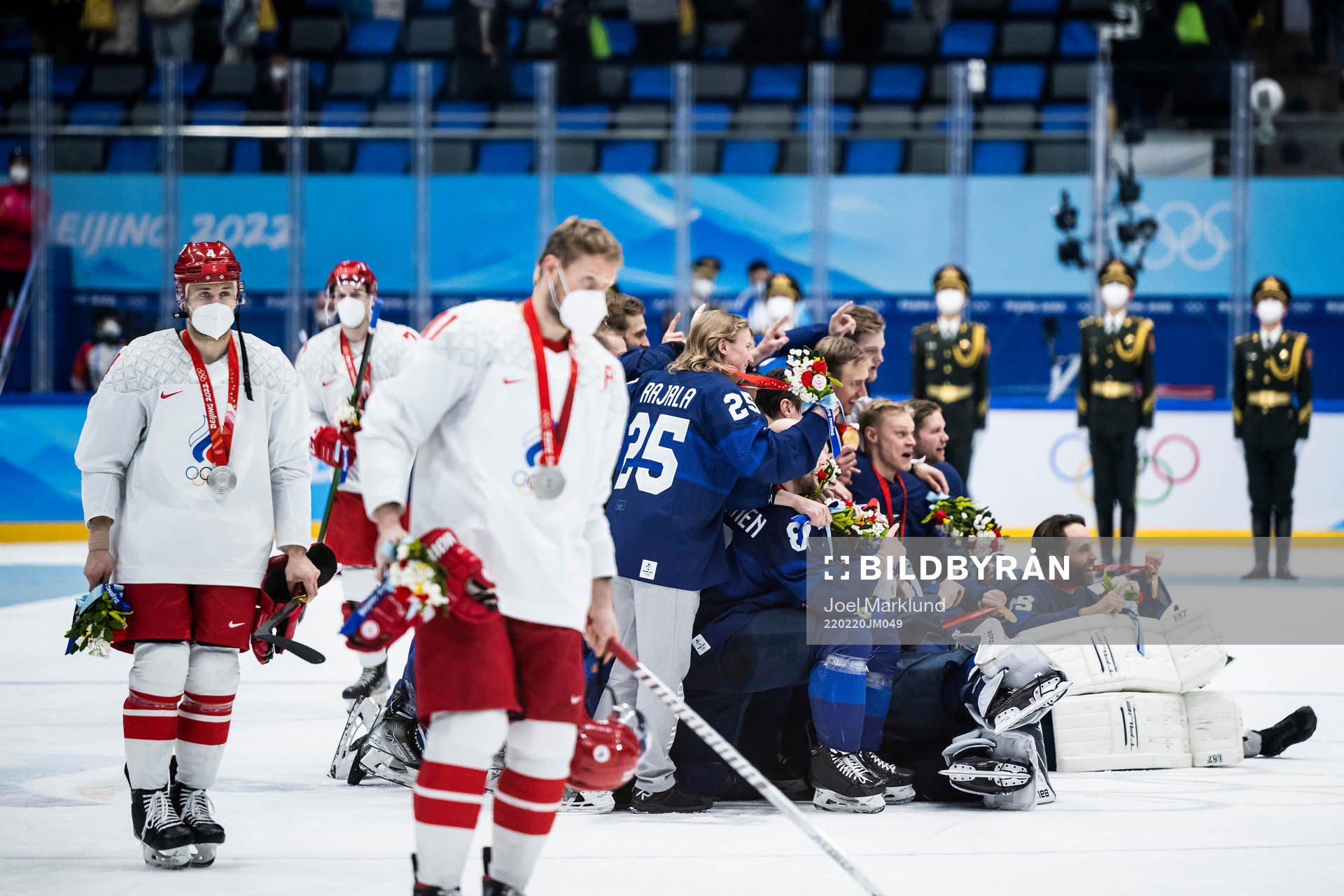 Alexander Yelesin of Russia looks dejected