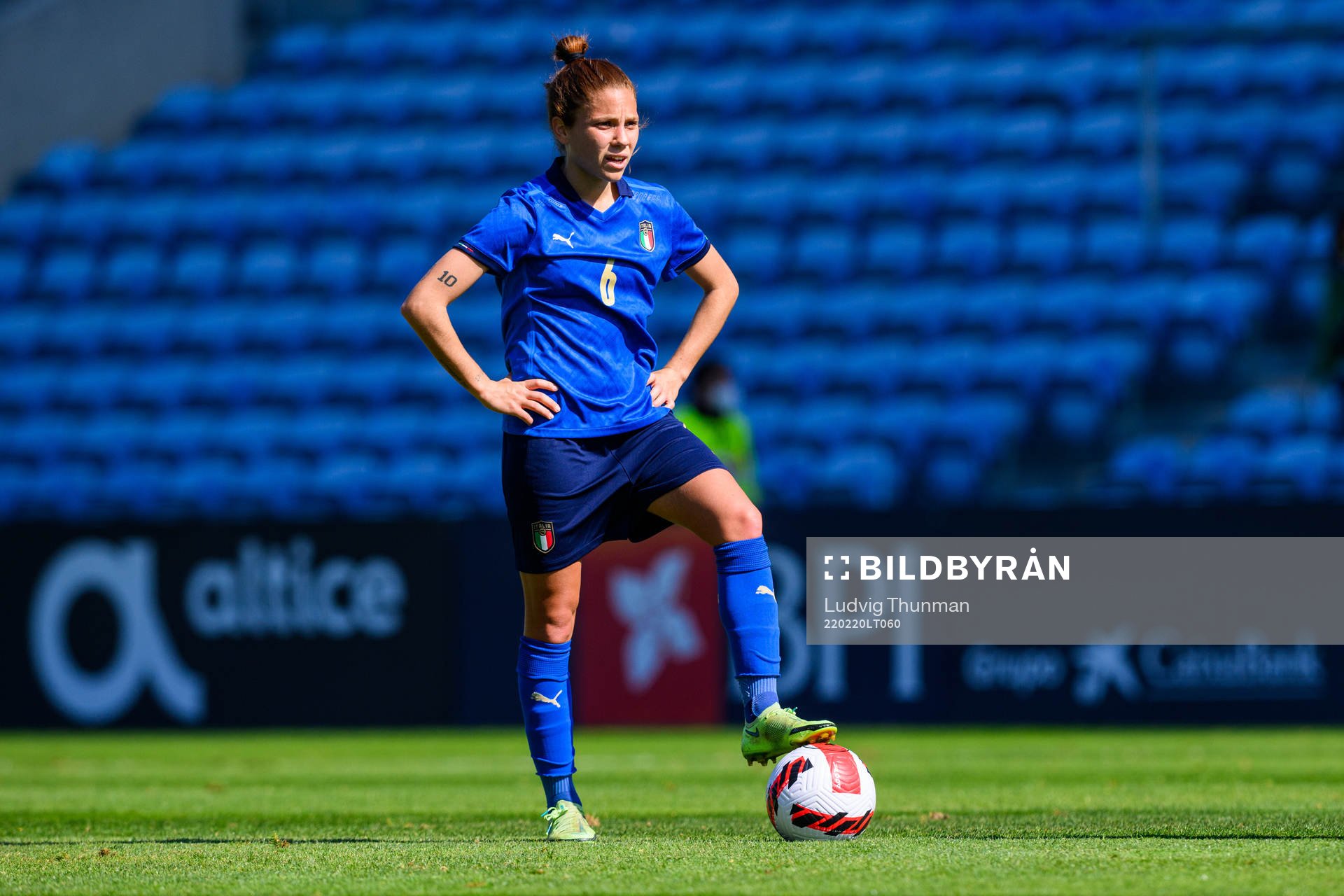 Manuela Giugliano of Italy looks dejected