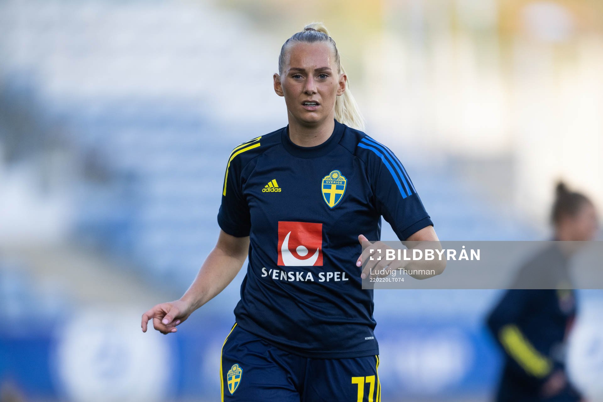 Stina Blackstenius of Sweden