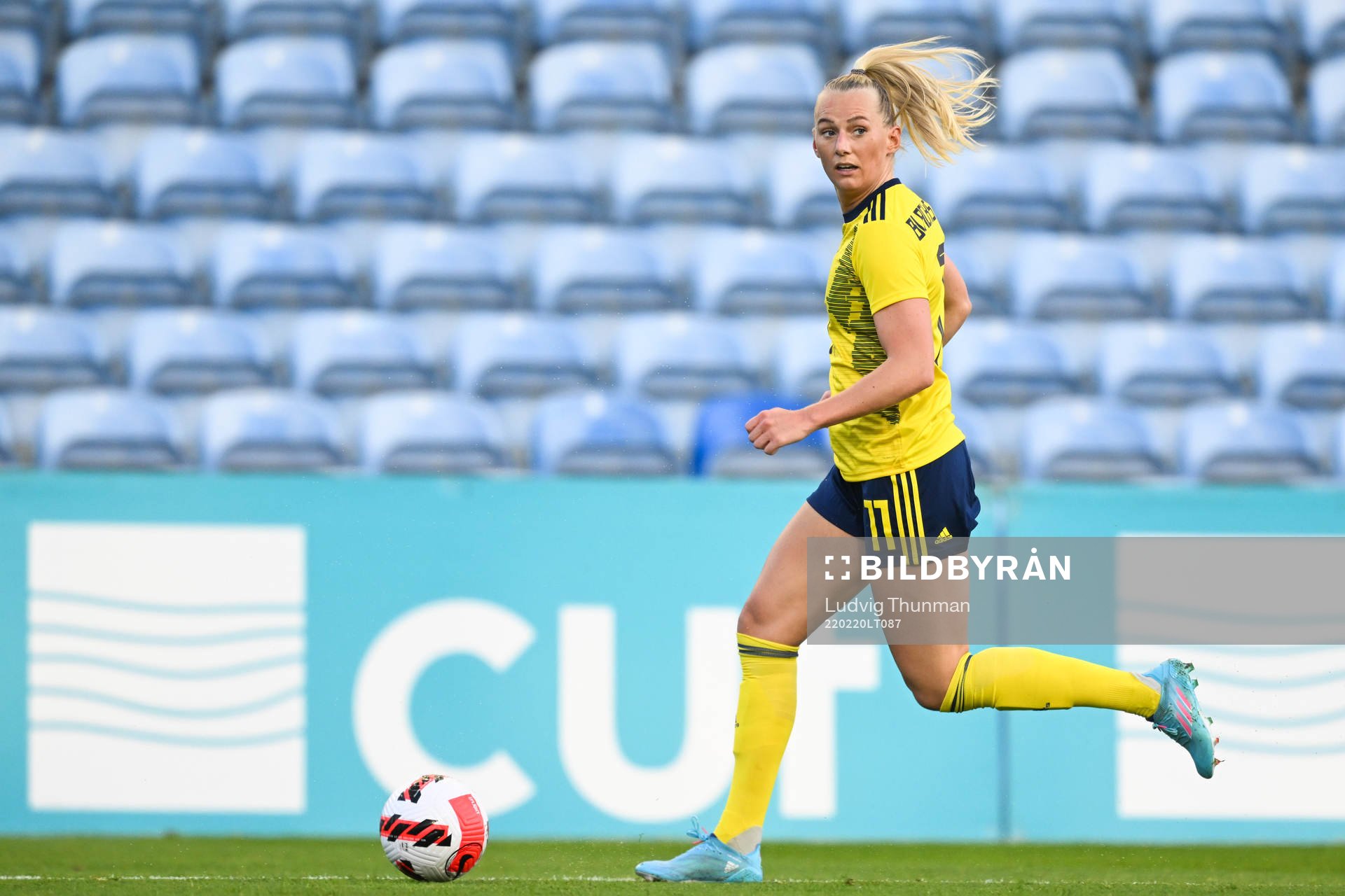 Stina Blackstenius of Sweden