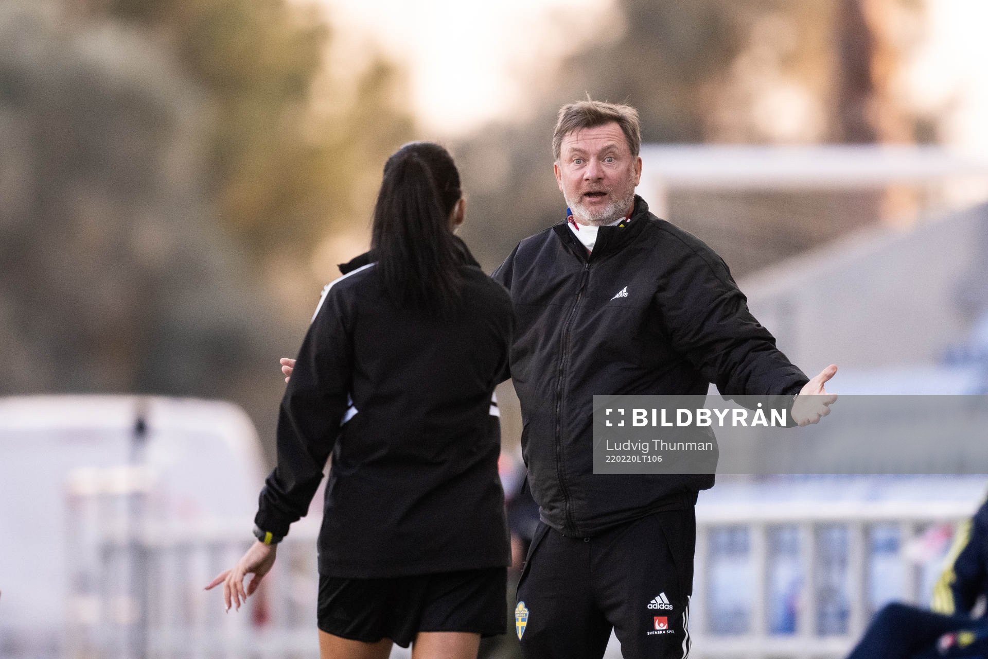Peter Gerhardsson, head coach of Sweden
