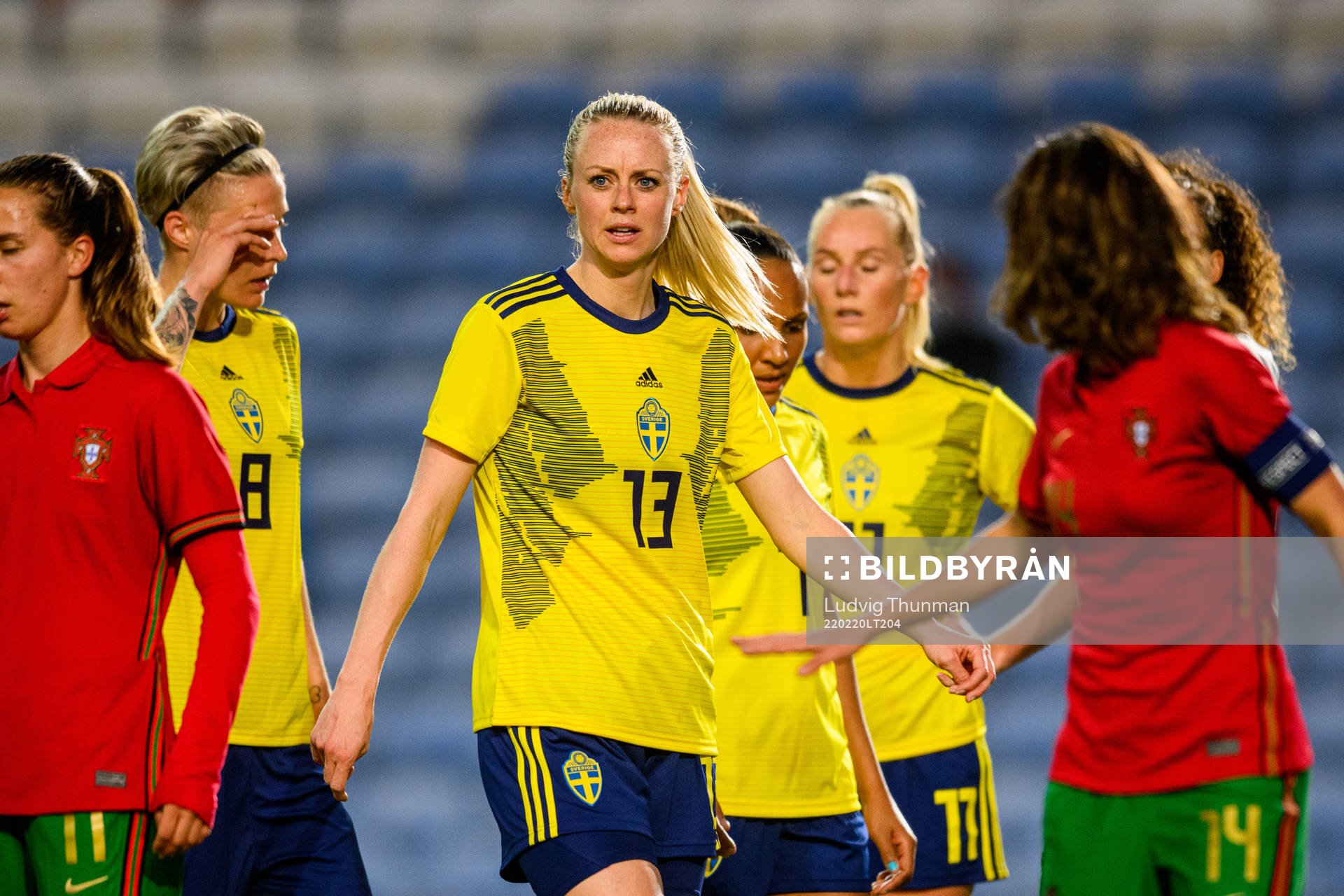 Amanda Ilestedt of Sweden