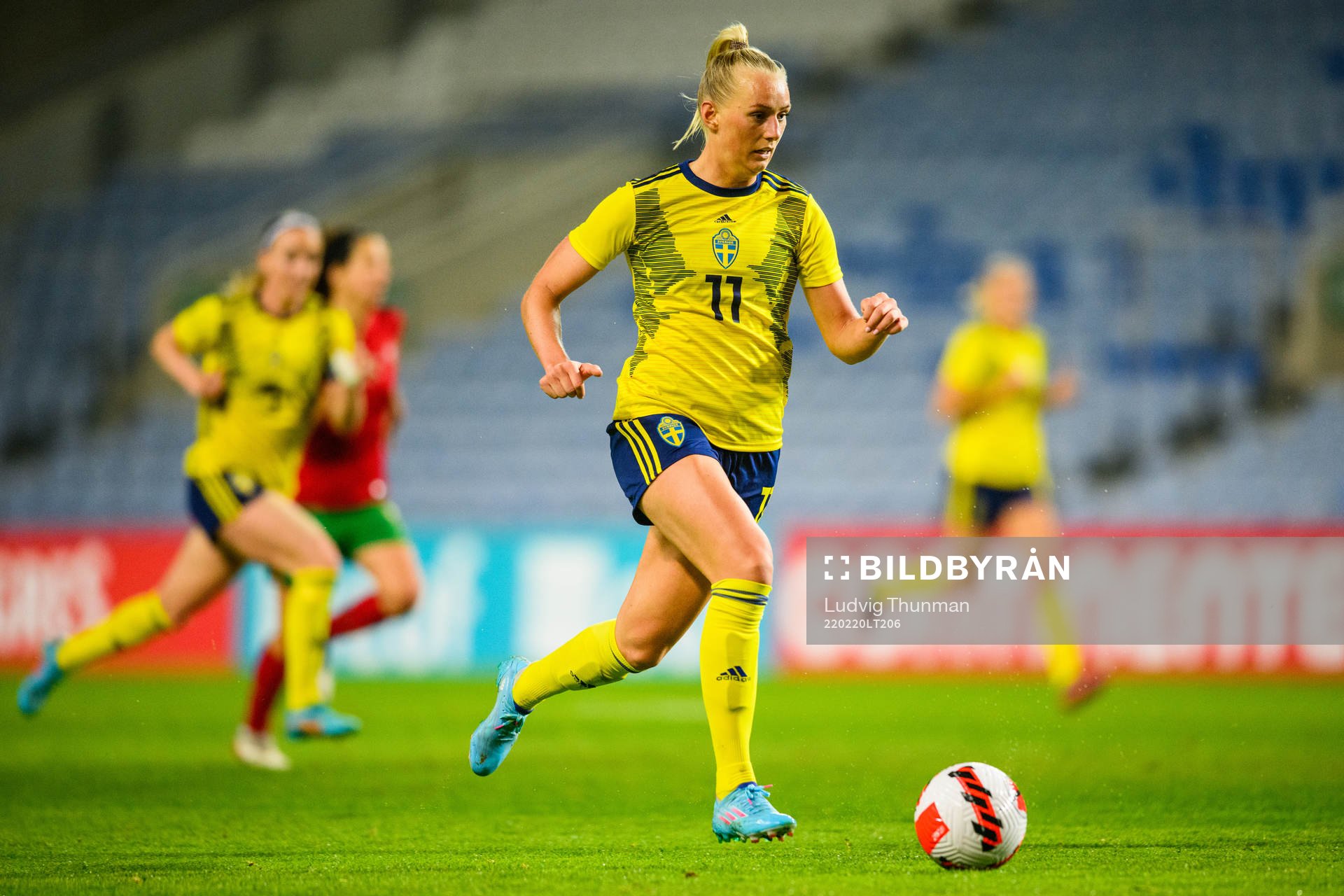 Stina Blackstenius of Sweden
