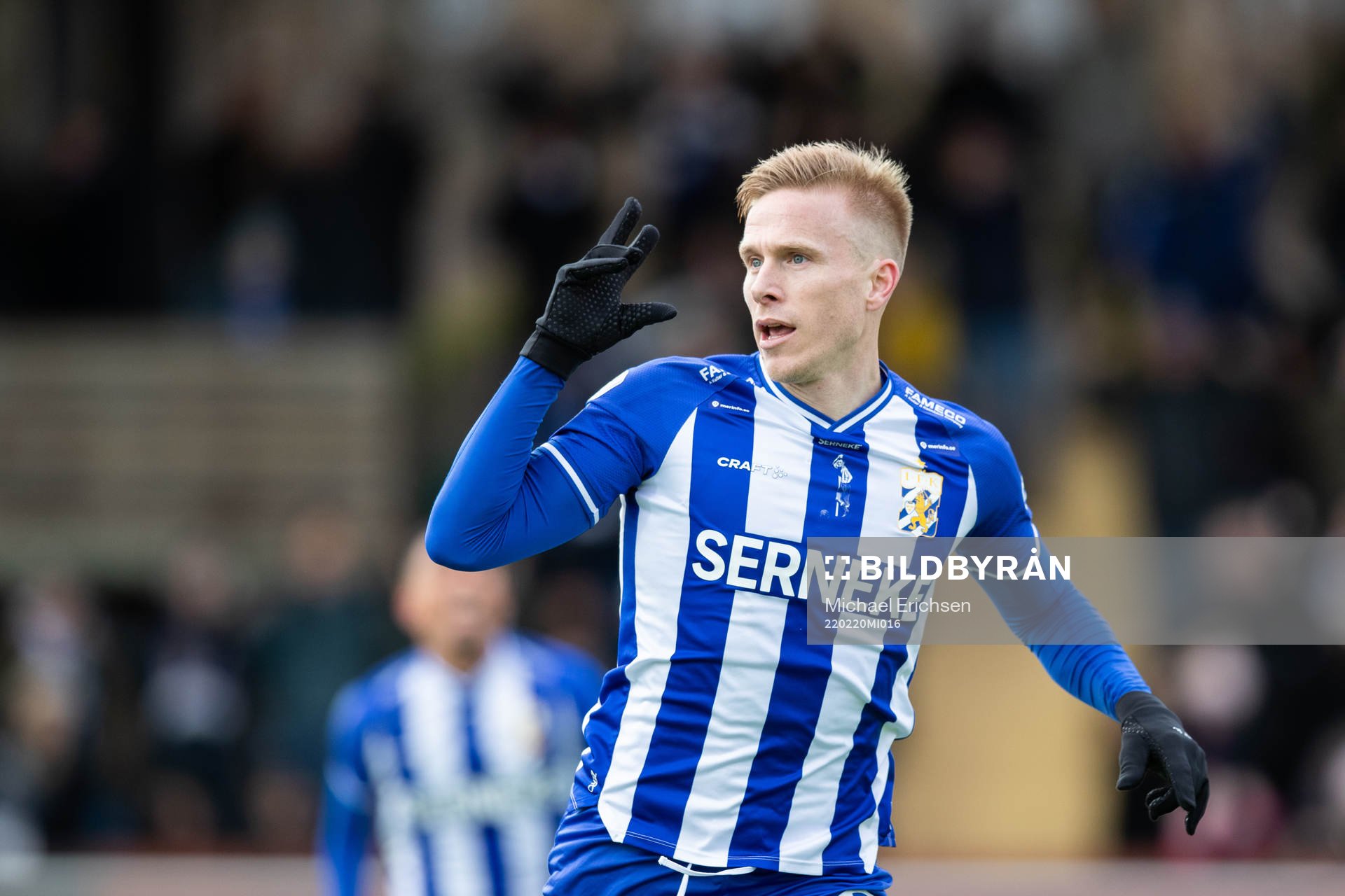 IFK Göteborgs Oscar Wendt jublar