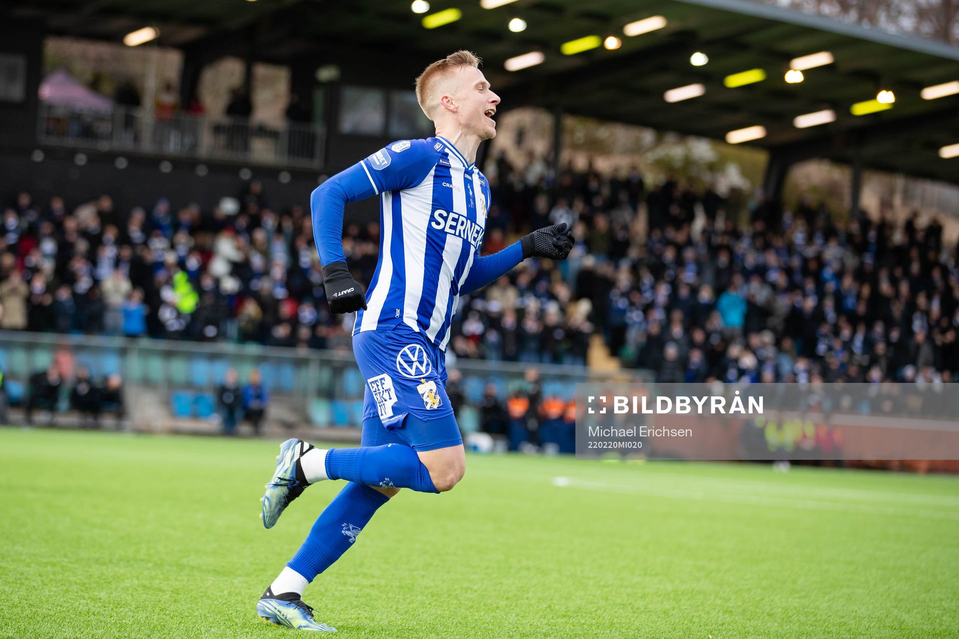 IFK Göteborgs Oscar Wendt jublar