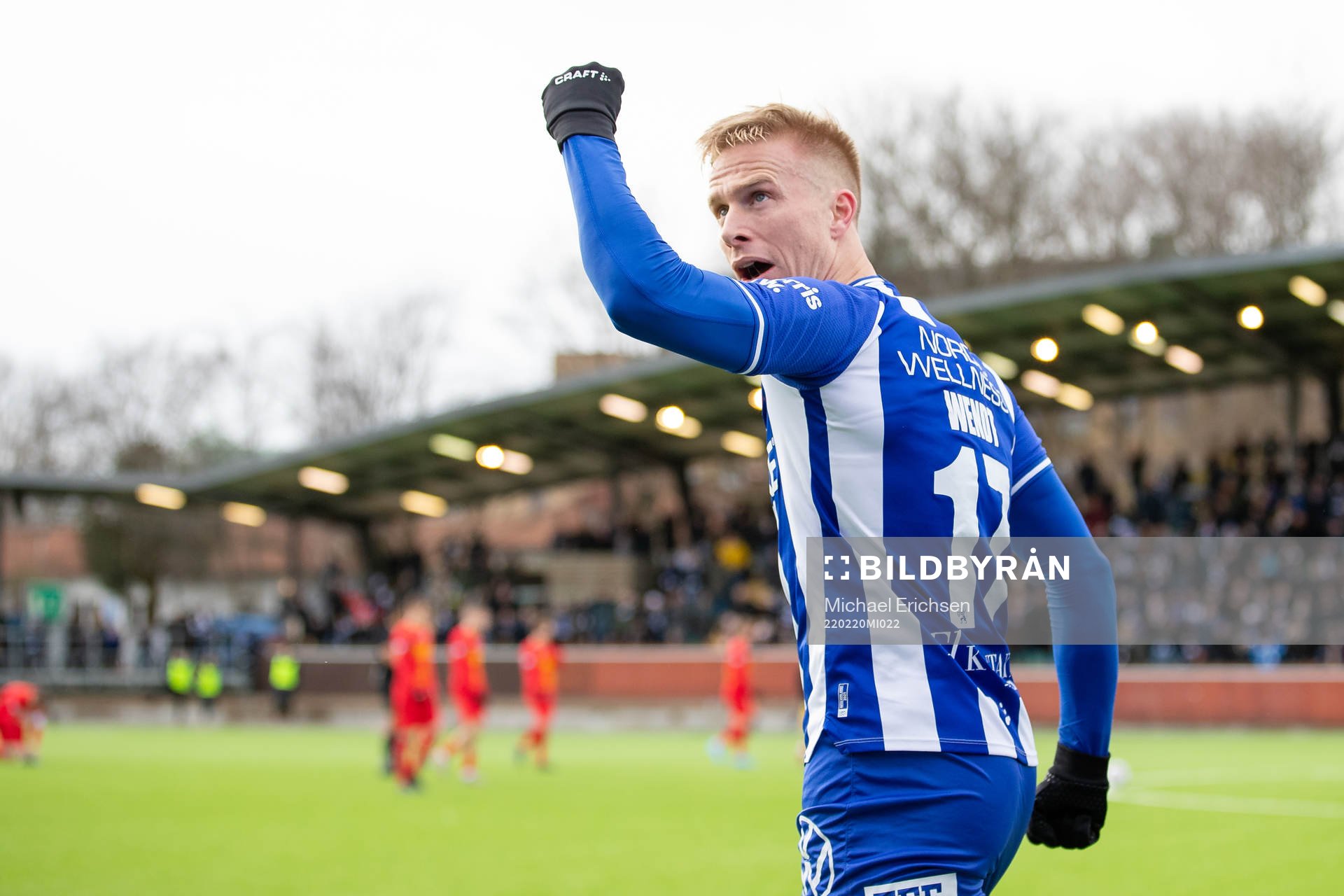 IFK Göteborgs Oscar Wendt jublar