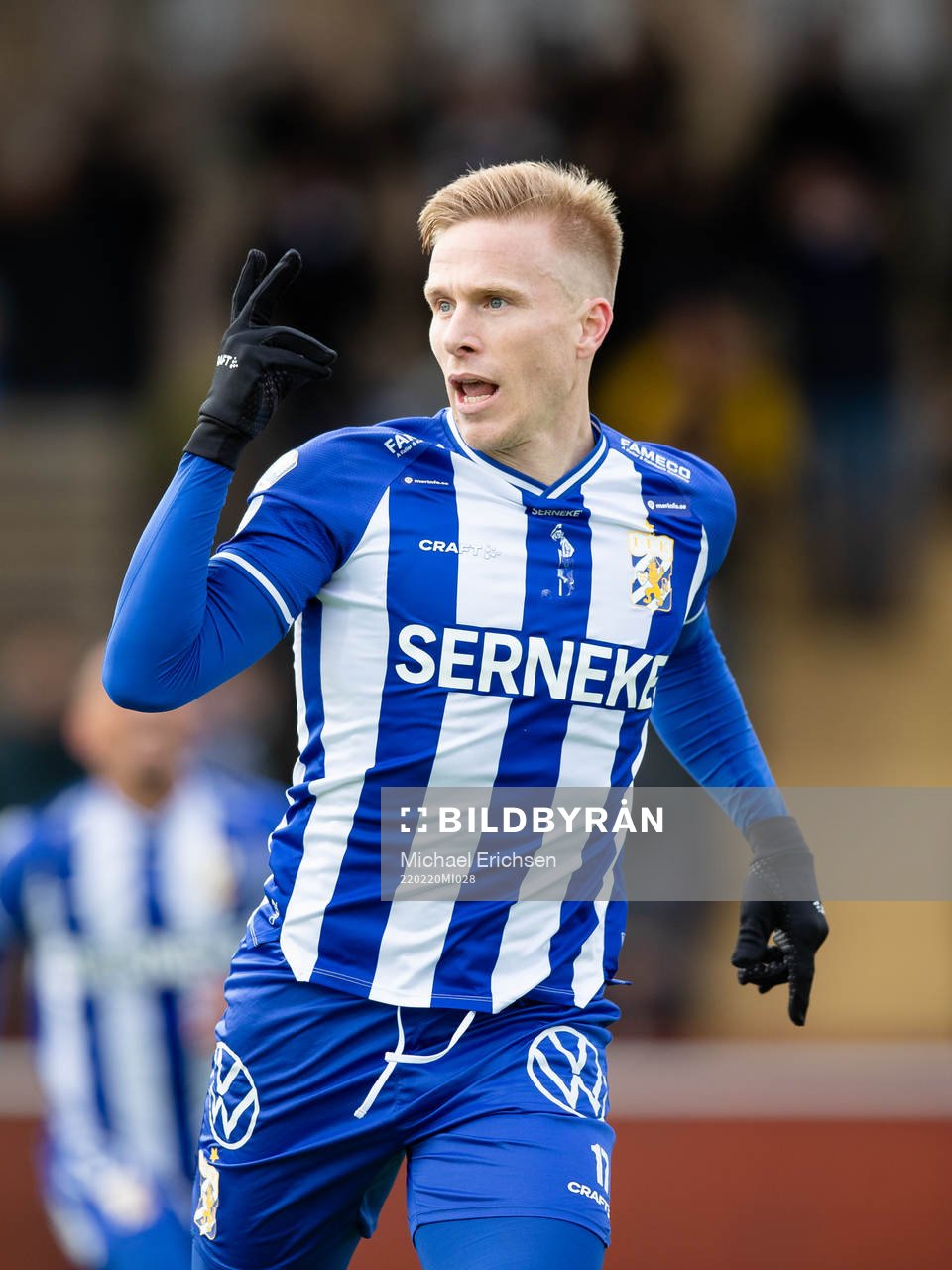 IFK Göteborgs Oscar Wendt jublar