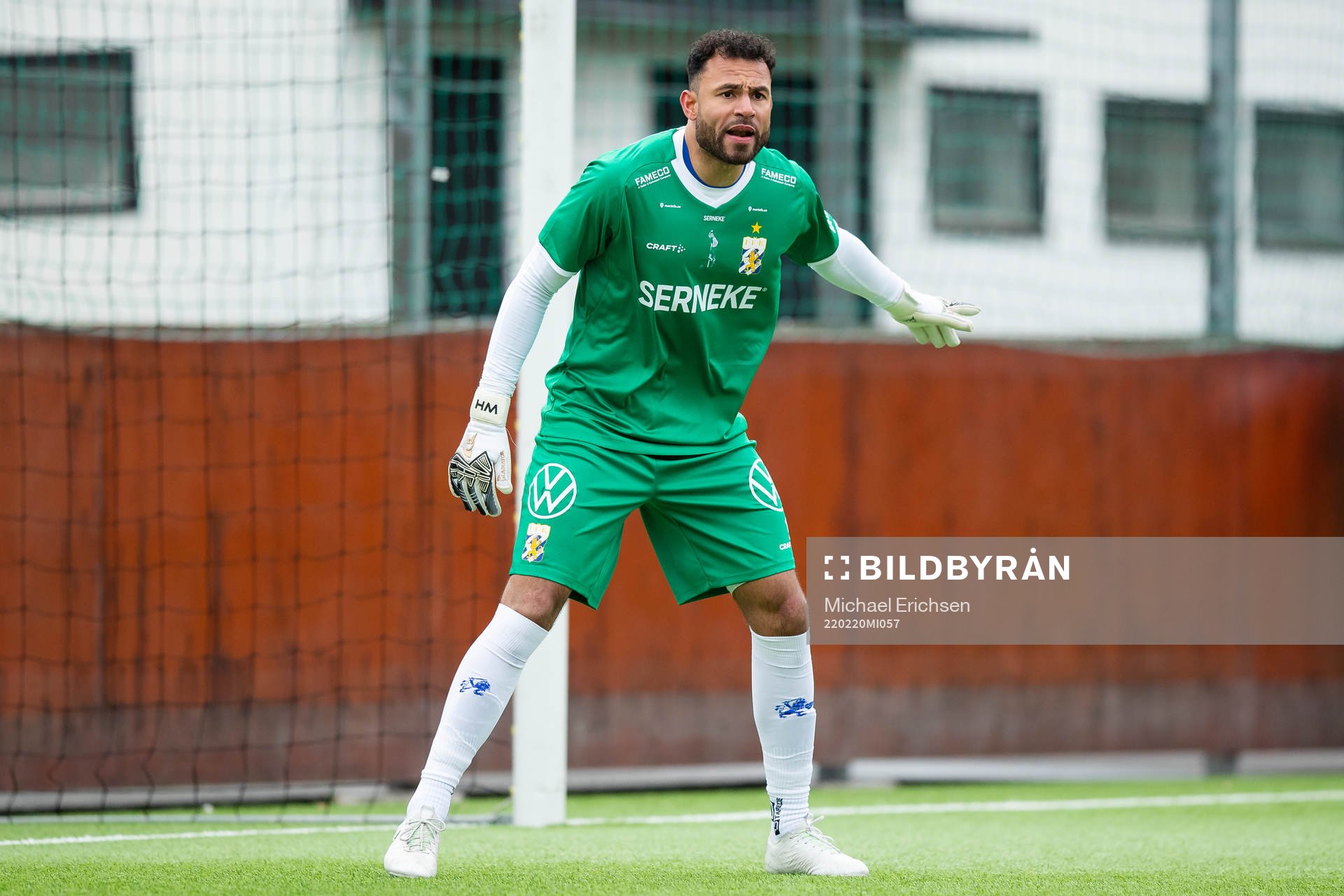 IFK Göteborgs målvakt Warner Hahn