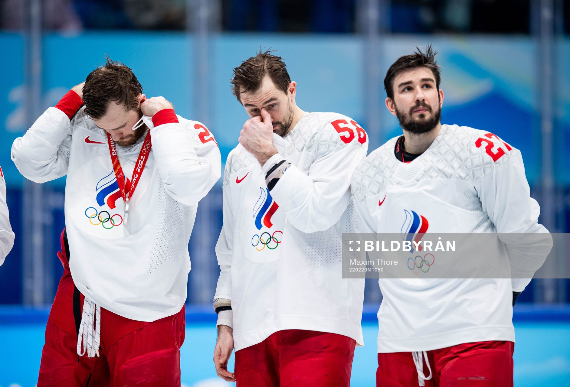 Mikhail Grigorenko, Anton Slepyshev and Vyacheslav Voinov