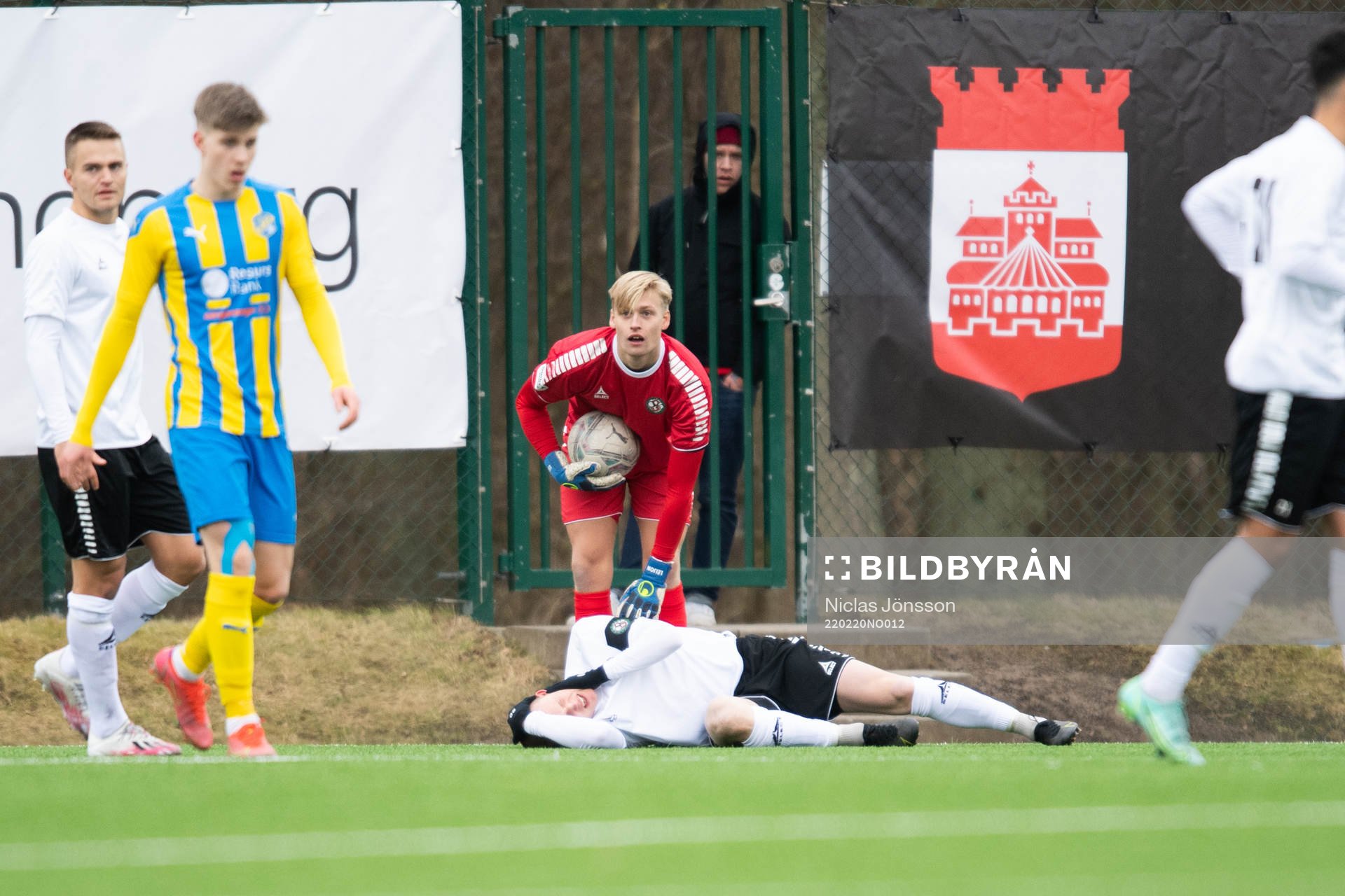 Örebros Daniel Gustavsson  har ont