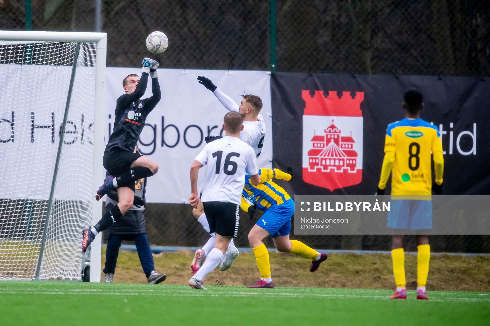 Eskilsminnes målvakt Harry Lomsten