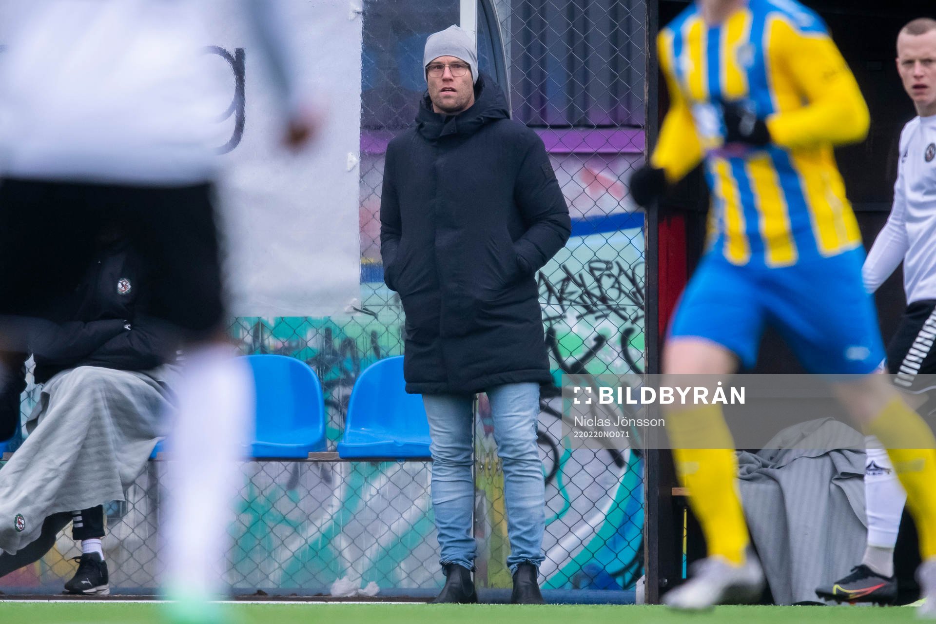 Örebros tränare  Joel Cedergren