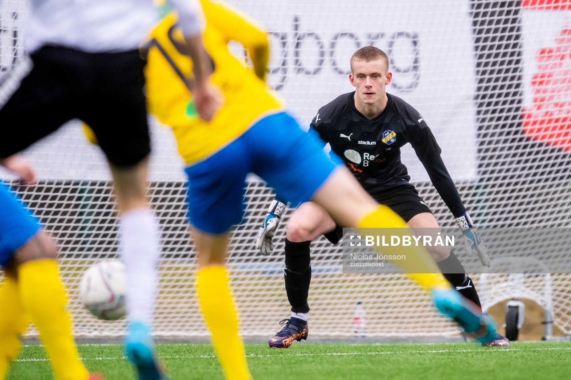 Eskilsminnes målvakt Harry Lomsten