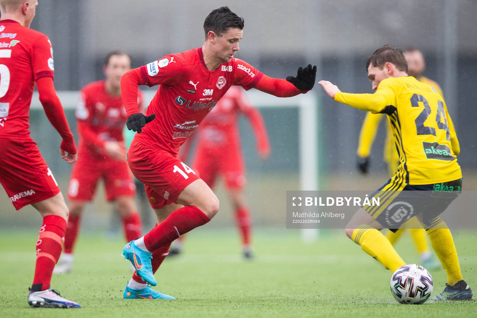 Marcus Antonsson och Ängelholms Edvin Nilsson