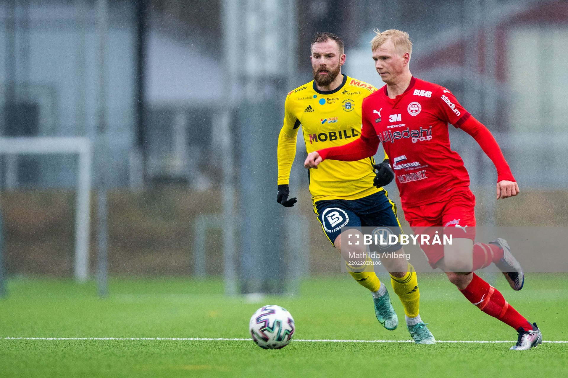 Ängelholms Emil Åberg och Värnamos Felix Wennergrund