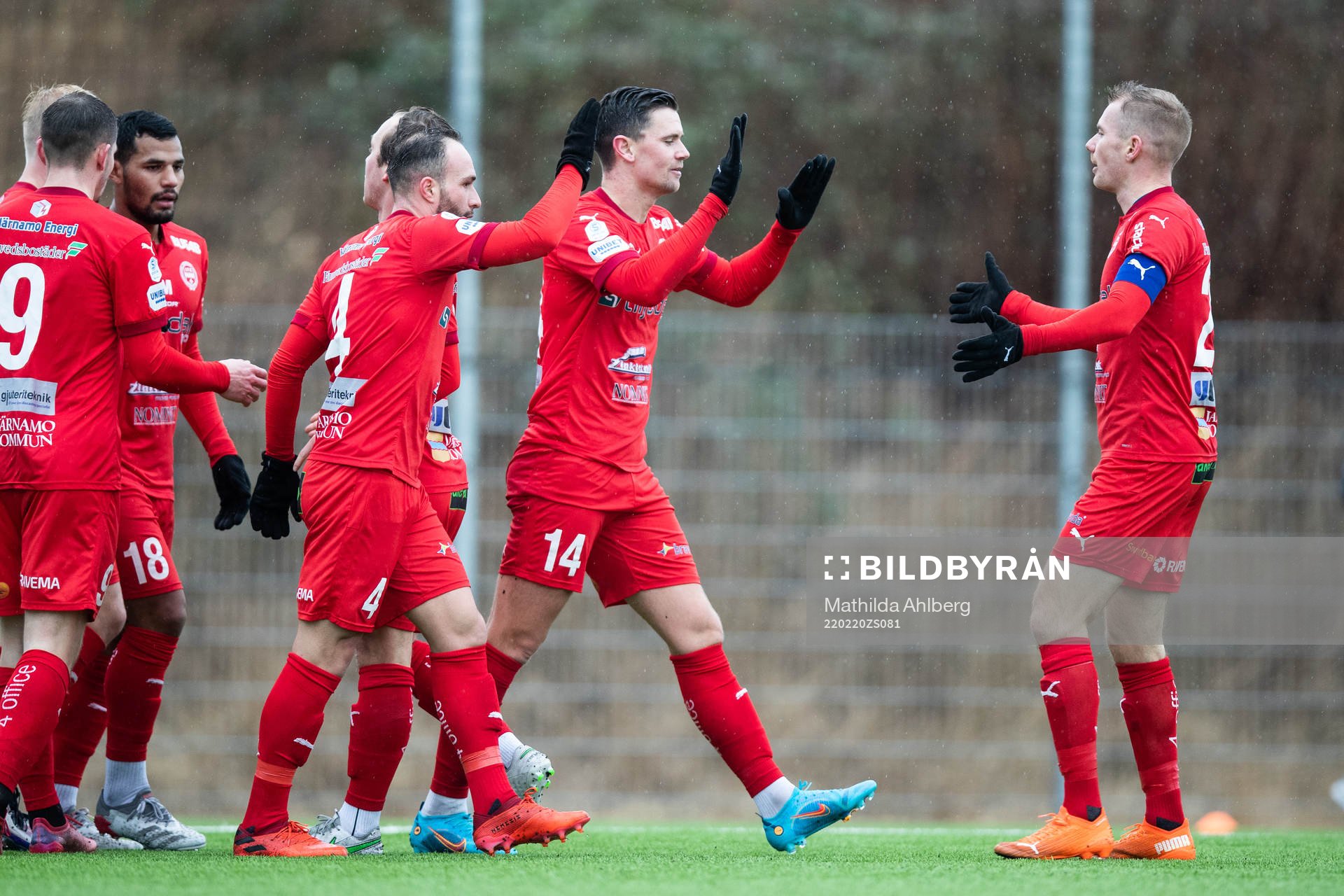 Värnamos Marcus Antonsson jublar