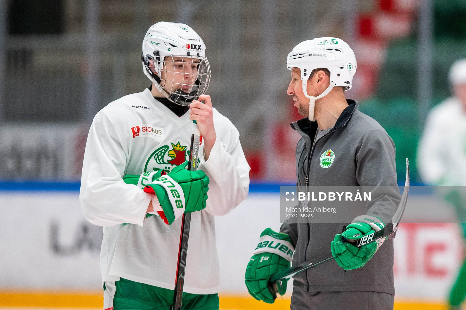 Marco Kasper och tränare Cam Abbott