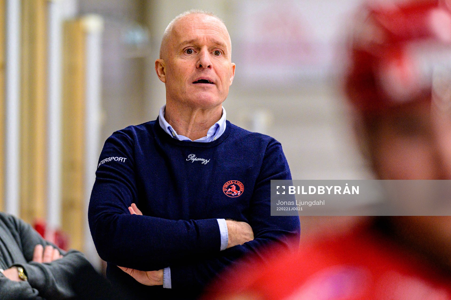 Troja/Ljungbys tränare Roger Forsberg