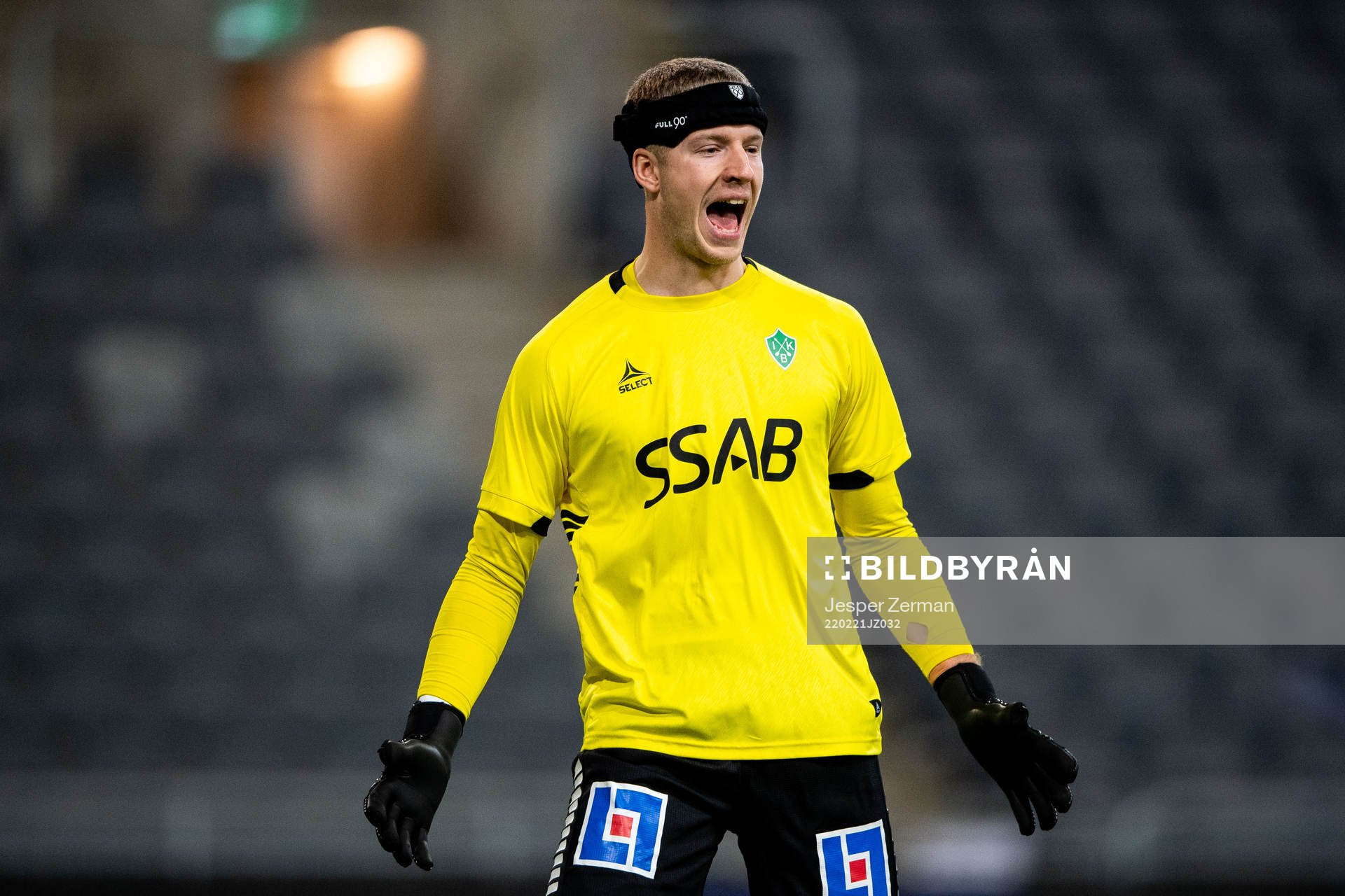 Brages målvakt Viktor Frodig