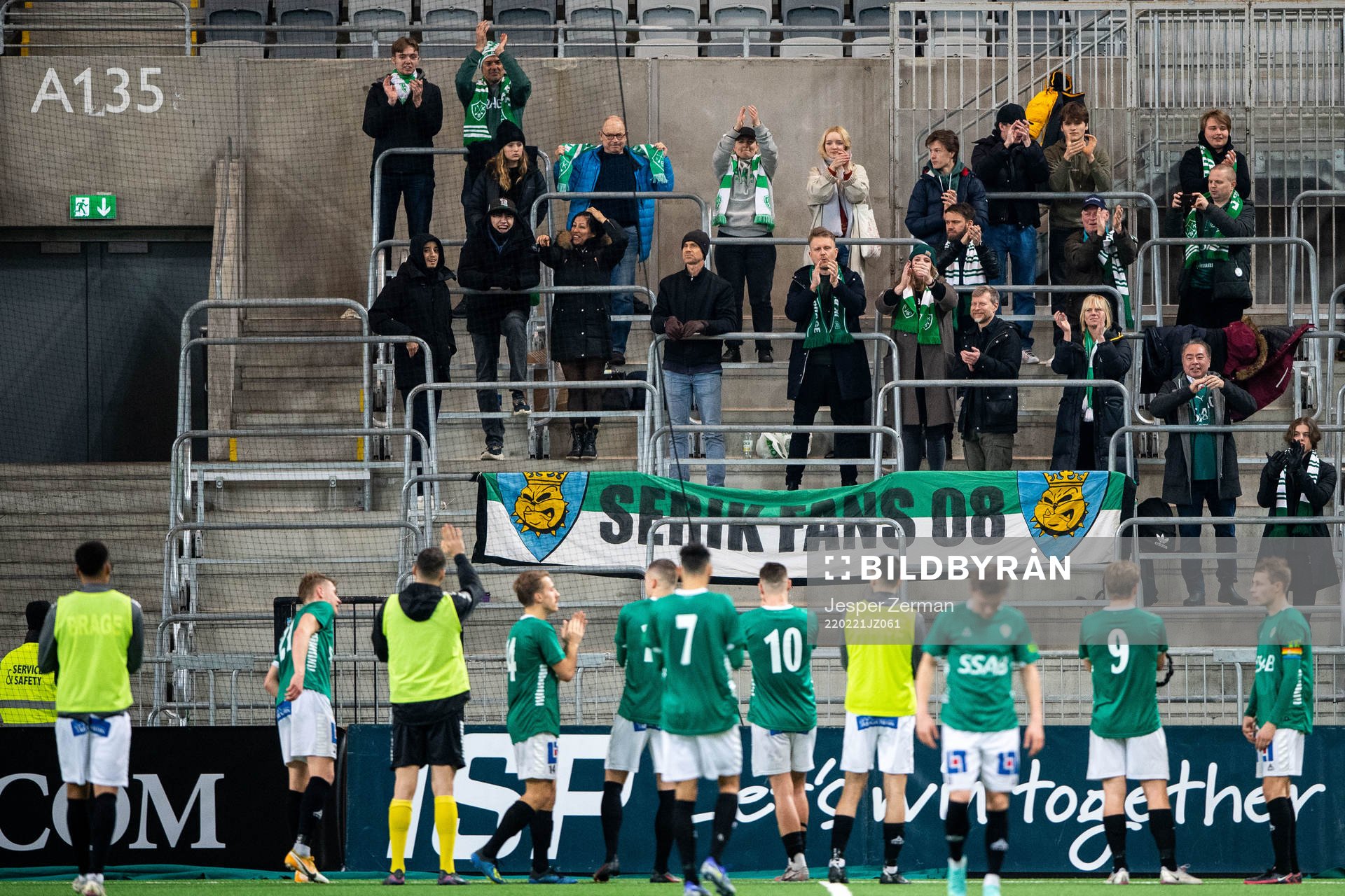 Brages spelare tackar supportrar