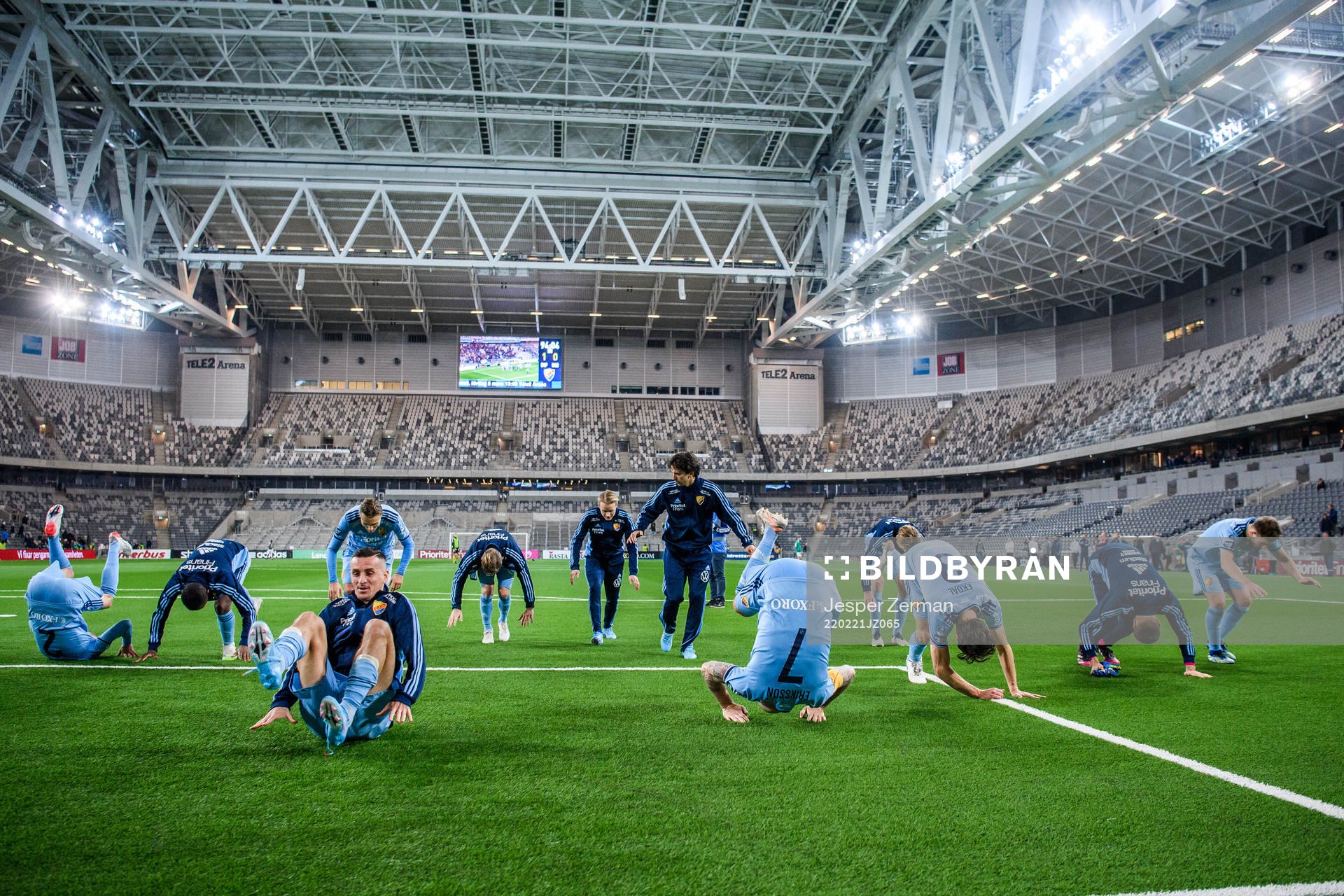 Djurgårdens Haris Radetinac, Magnus Eriksson och Hjalmar