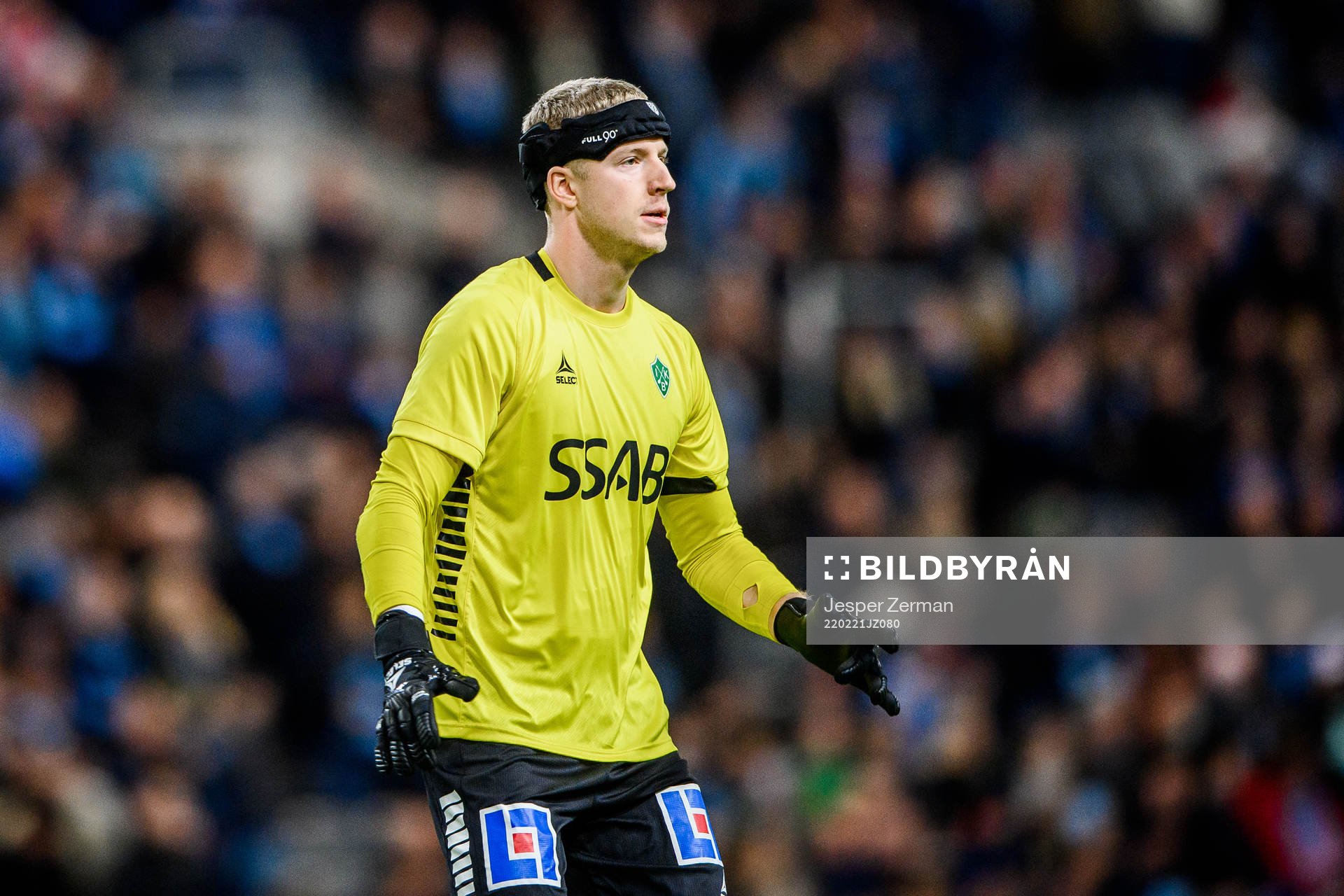 Brages målvakt Viktor Frodig