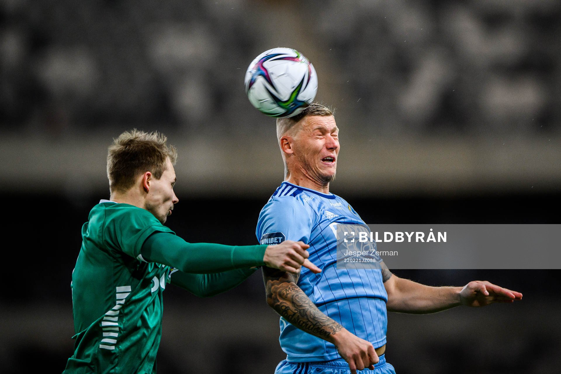 Brages Alexander Zetterström och Djurgårdens Victor