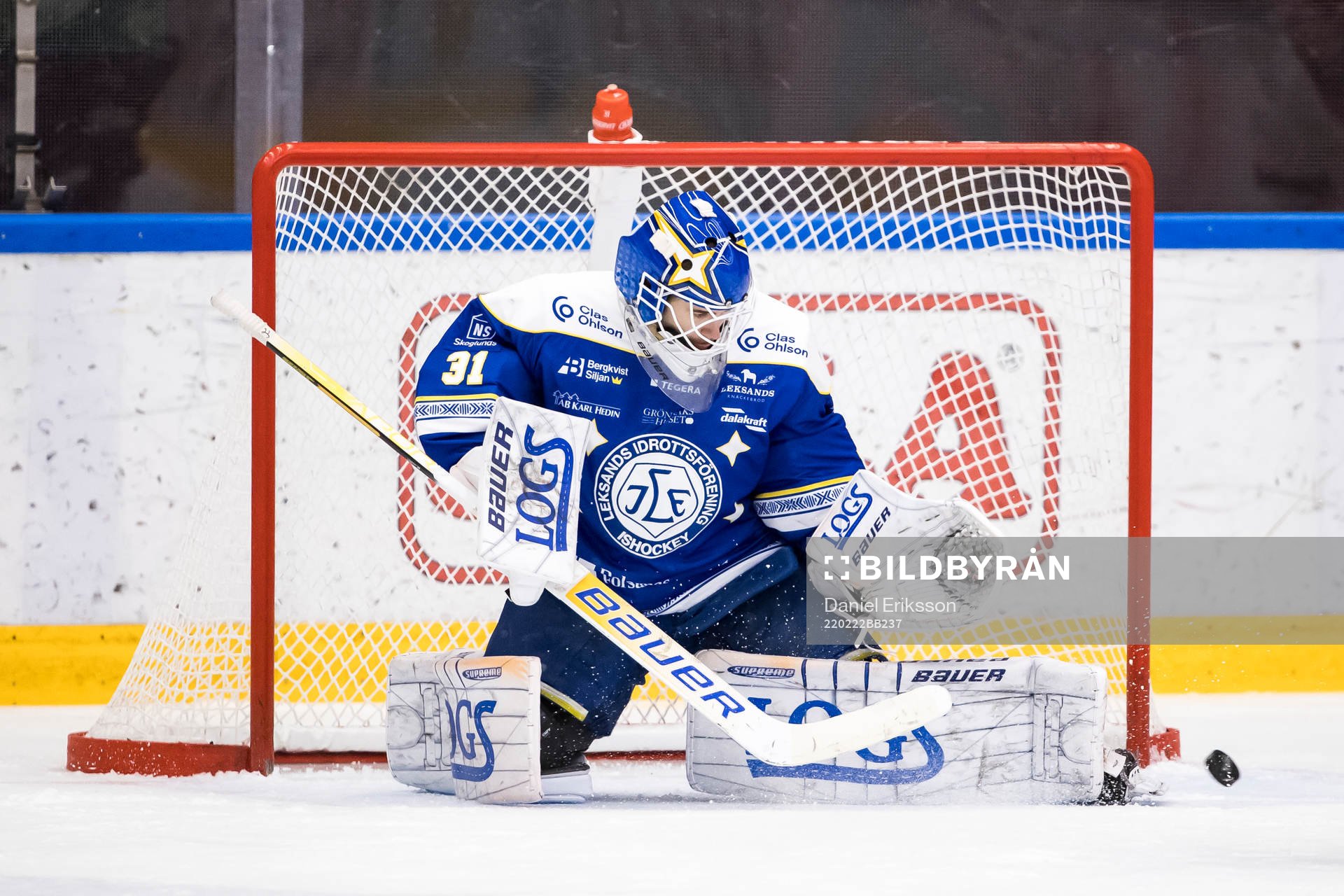 Leksands målvakt Kasimir Kaskisuo