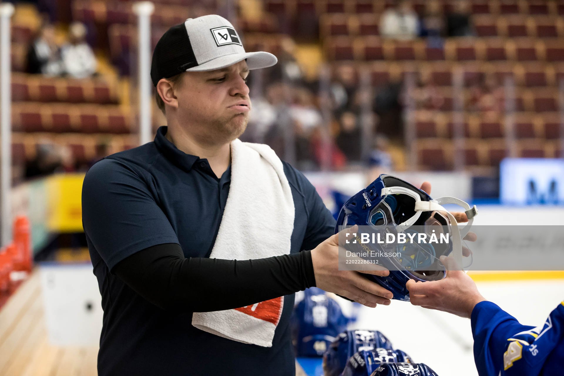 Leksands materialförvaltare Jesper Korning