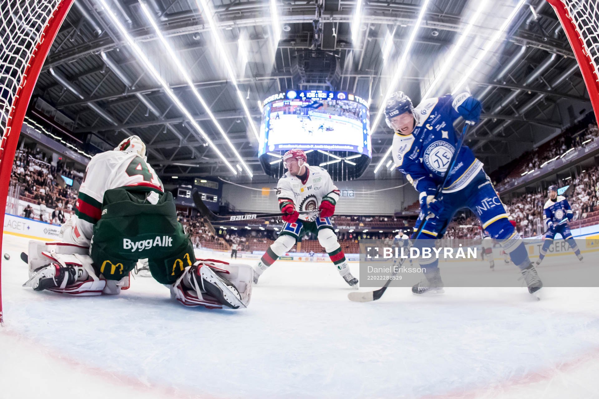 Leksands Patrik Zackrisson och Frölundas Filip