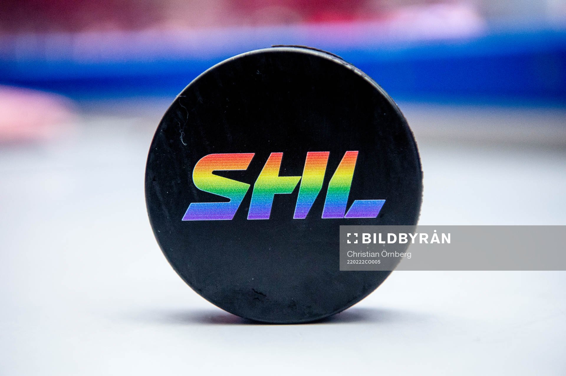 Malmö Redhawks pride-puck