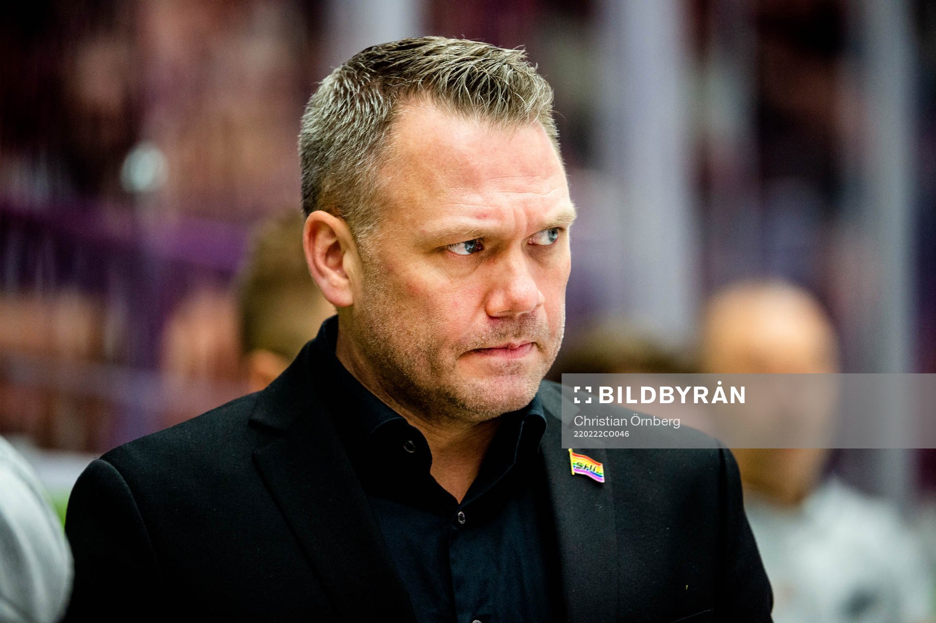 Brynäs assisterande tränare Mikael Holmqvist
