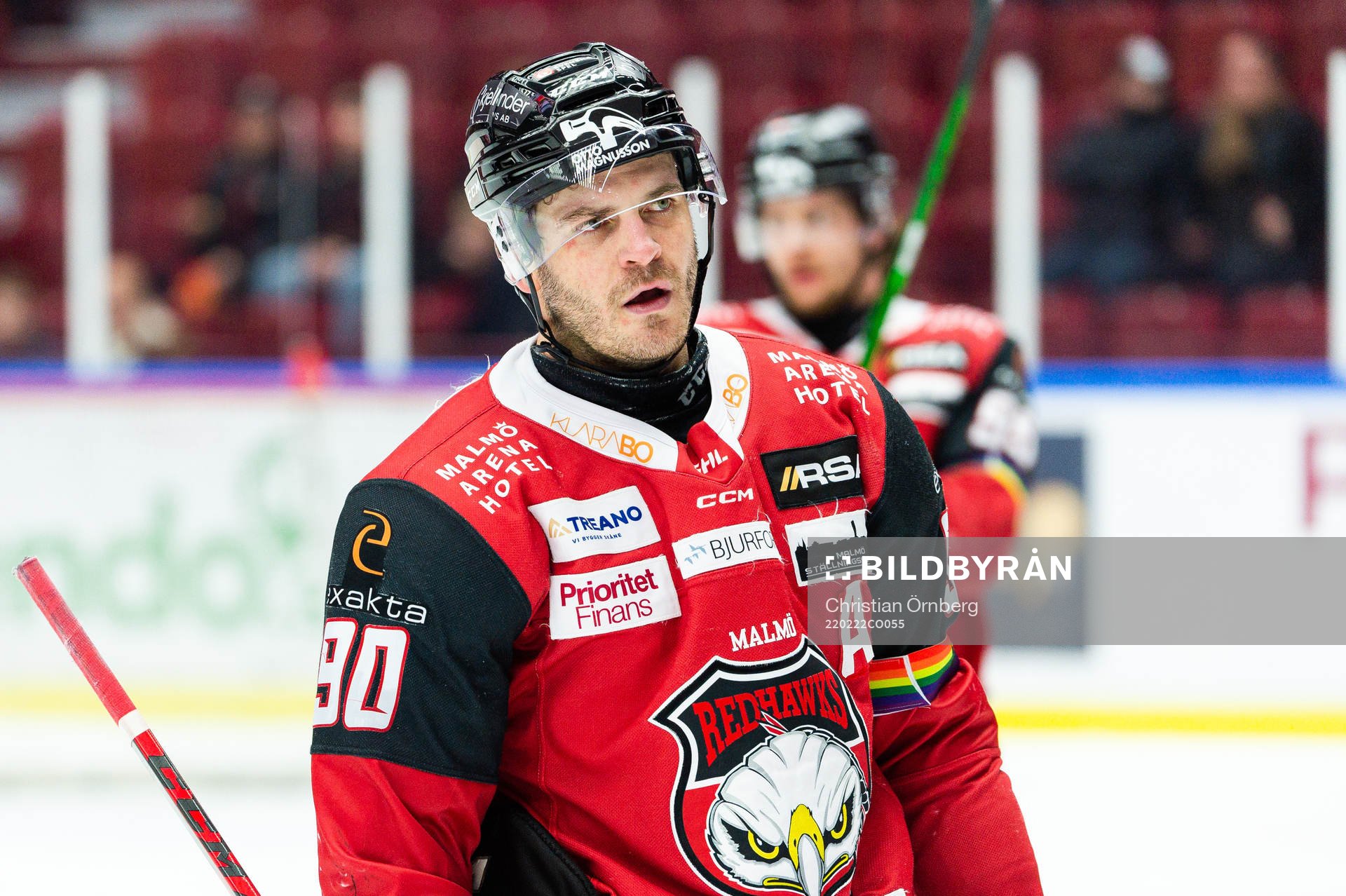 Malmö Redhawks Lance Bouma deppar