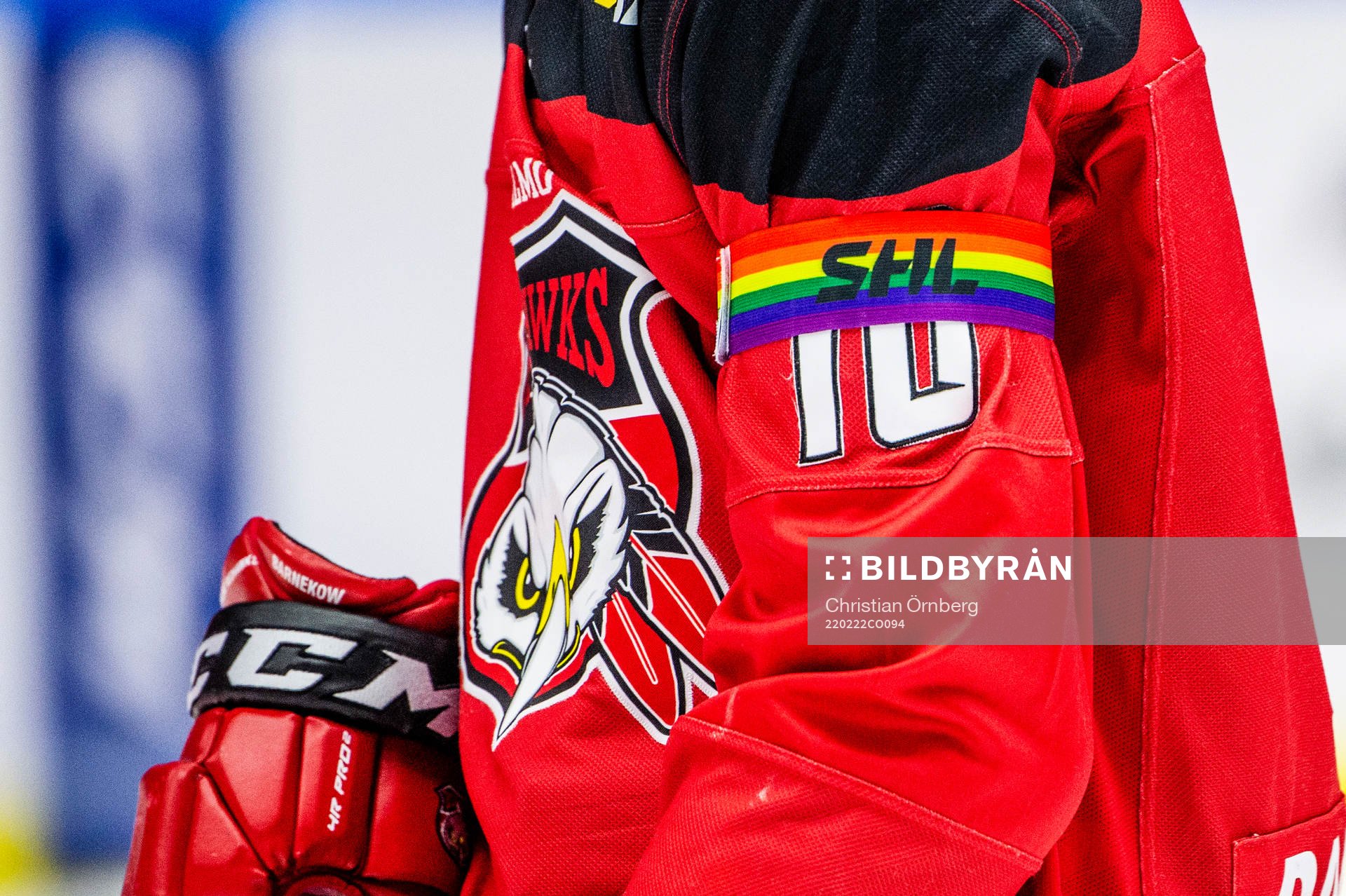 SHL-bindel på Malmö Redhawks William Von Barnekow innan