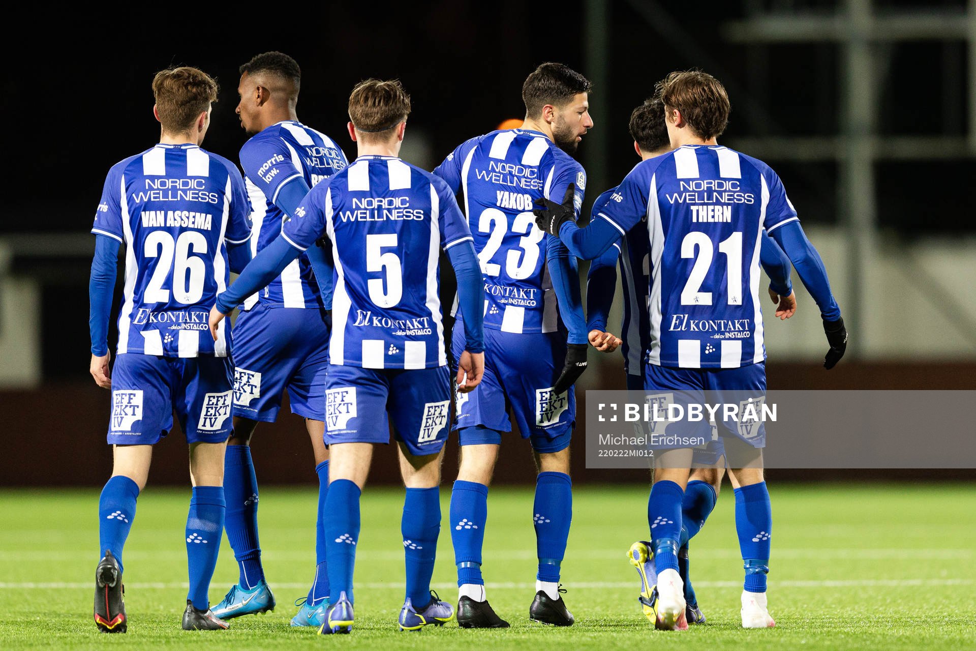 IFK Göteborgs spelare jublar