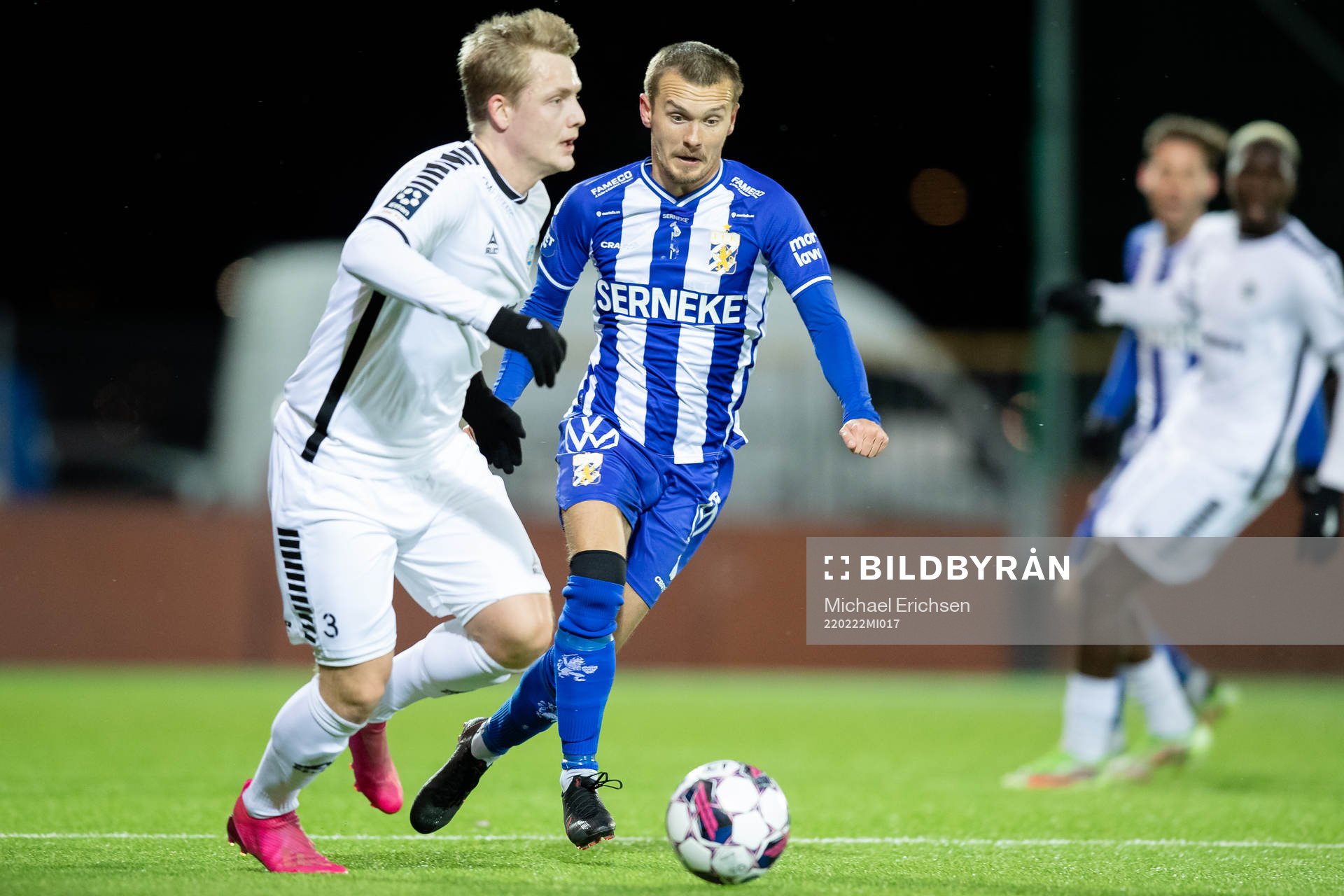 Utsiktens Billy Nordström  och IFK Göteborgs Patrik