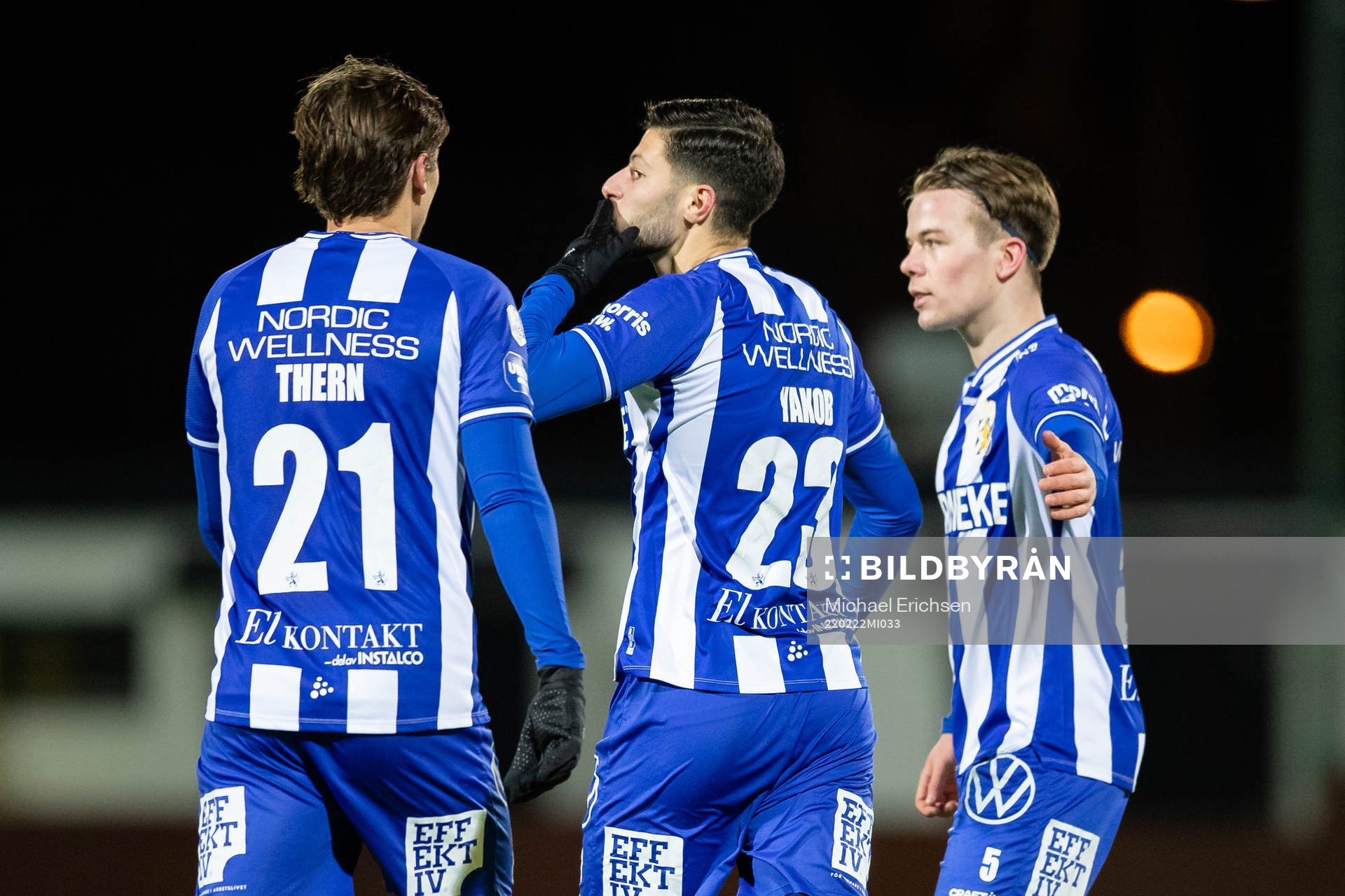 IFK Göteborgs Kevin Yakob  jublar