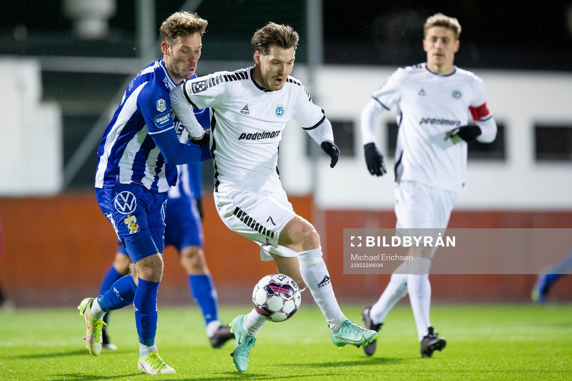 IFK Göteborgs Emil Salomonsson och Utsiktens Karl Bohm
