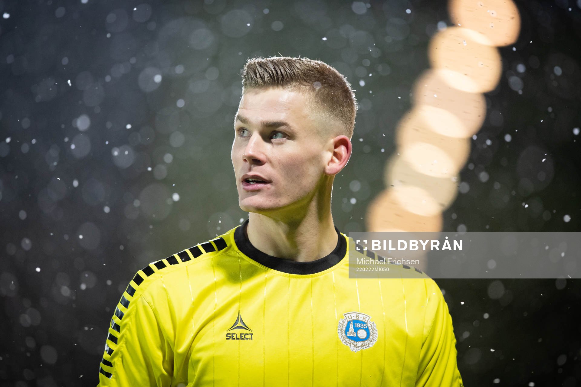 Utsiktens målvakt Johan Brattberg