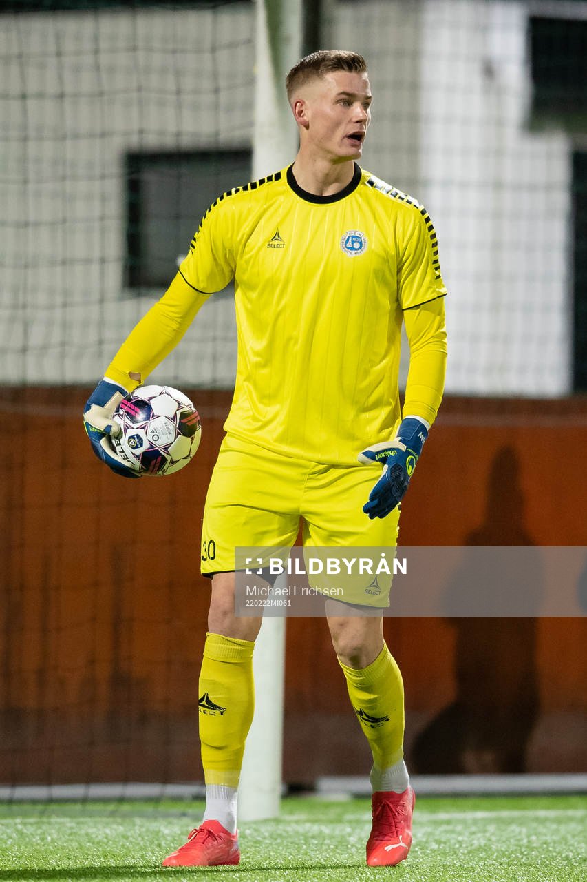 Utsiktens målvakt Johan Brattberg