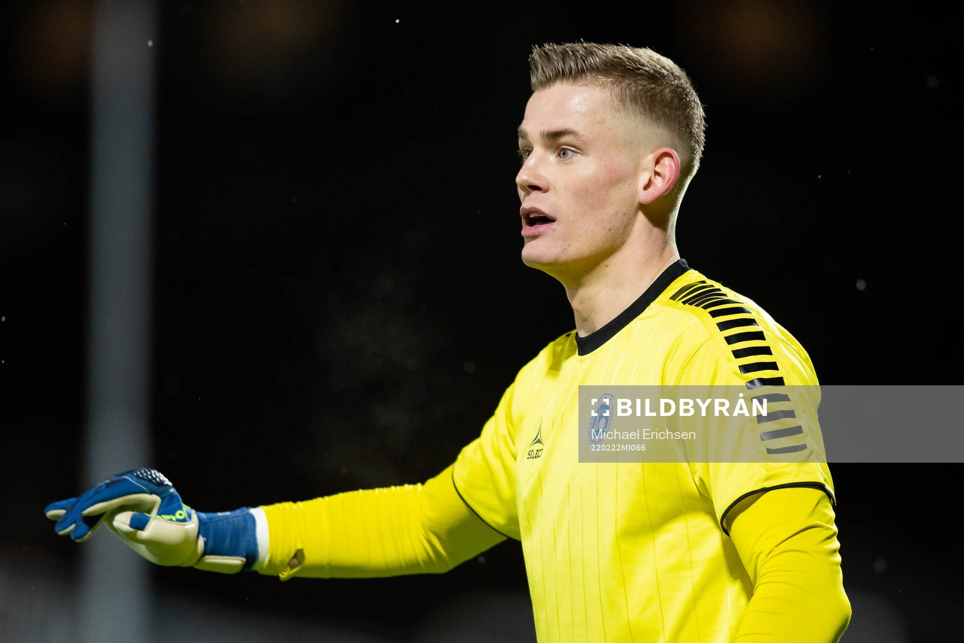 Utsiktens målvakt Johan Brattberg