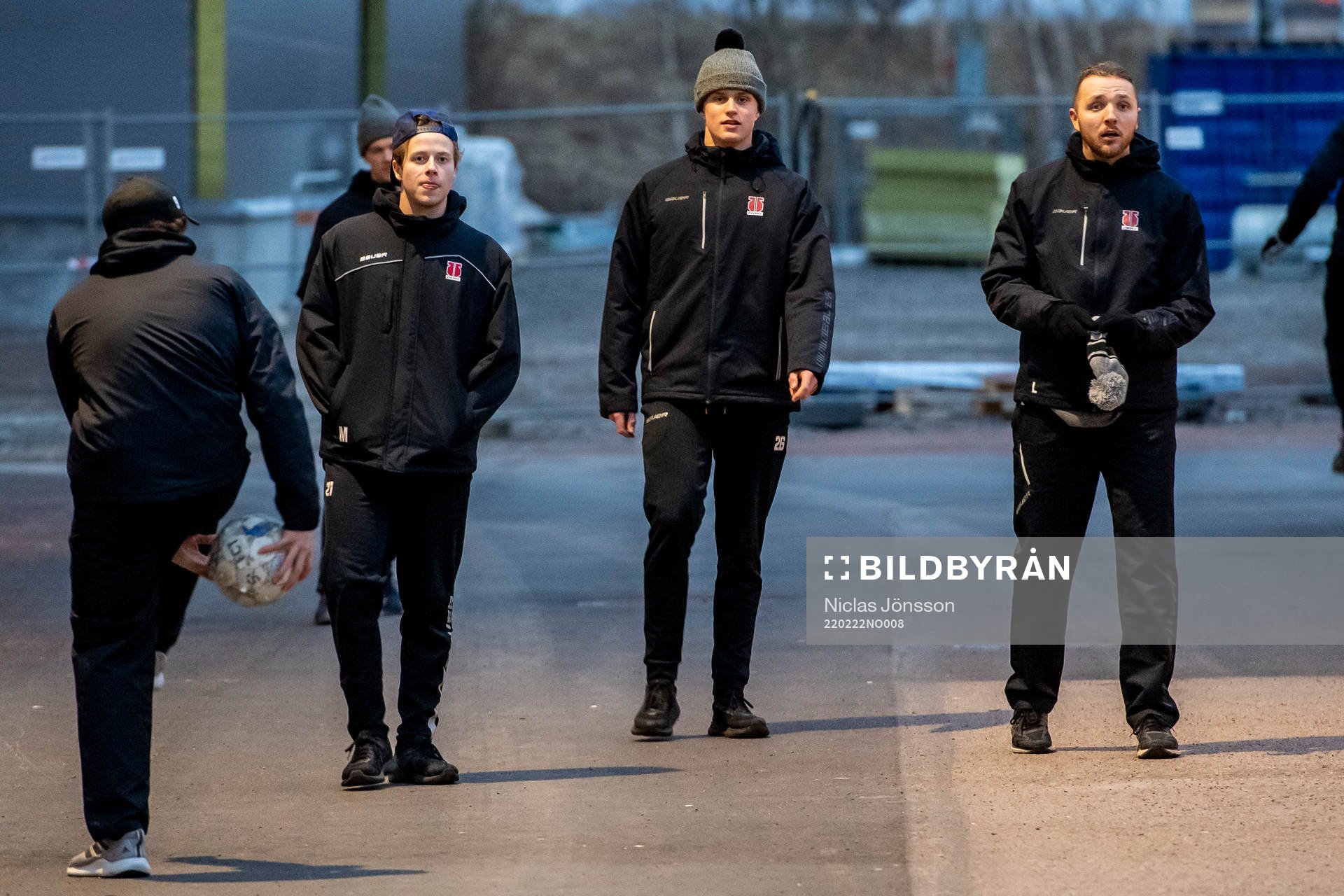 Örebros  Elias Ekström, Elias Pettersson och Robin Kovacs