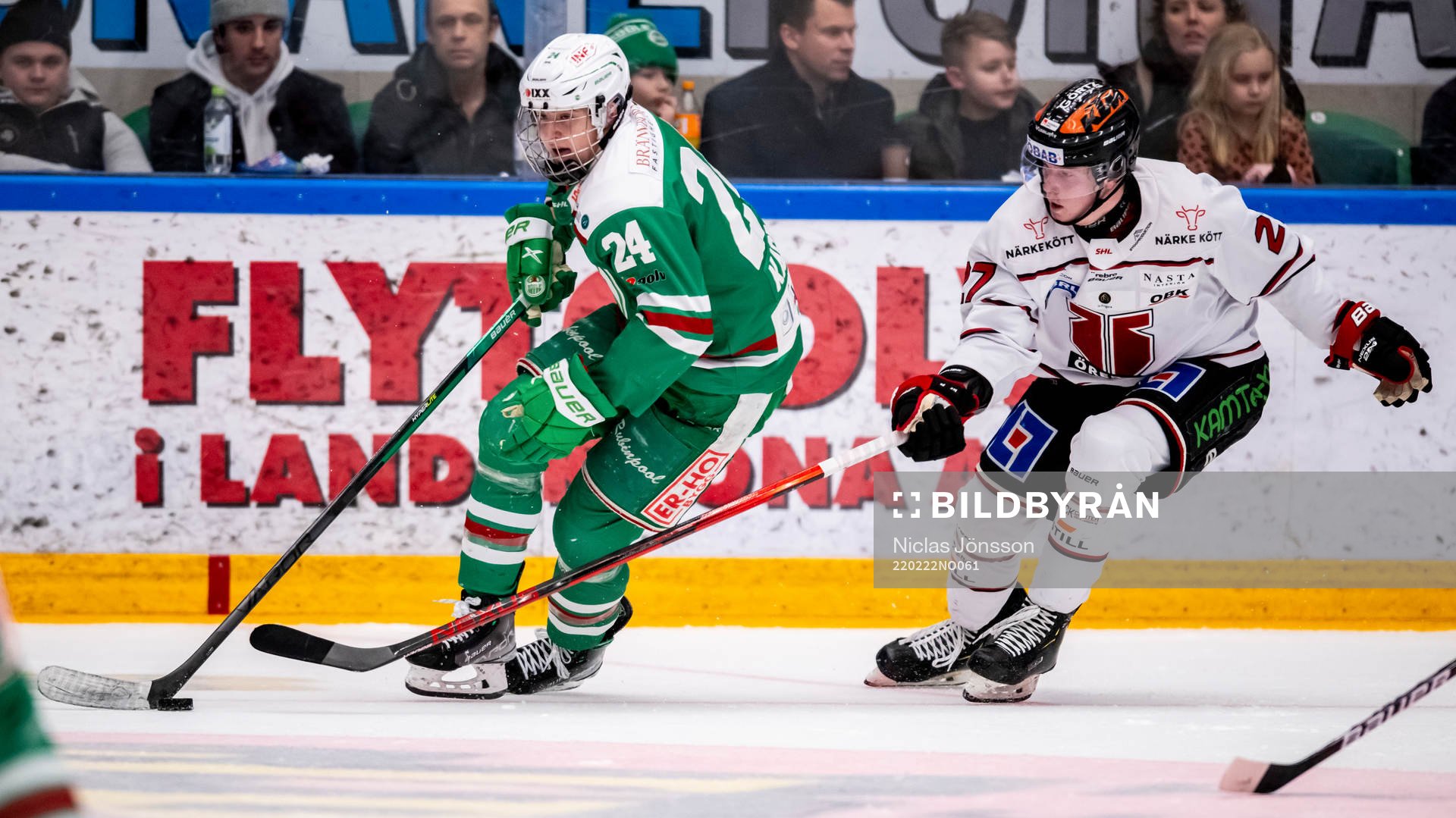 Rögles Marco Kasper och Örebros Simon Forsmark