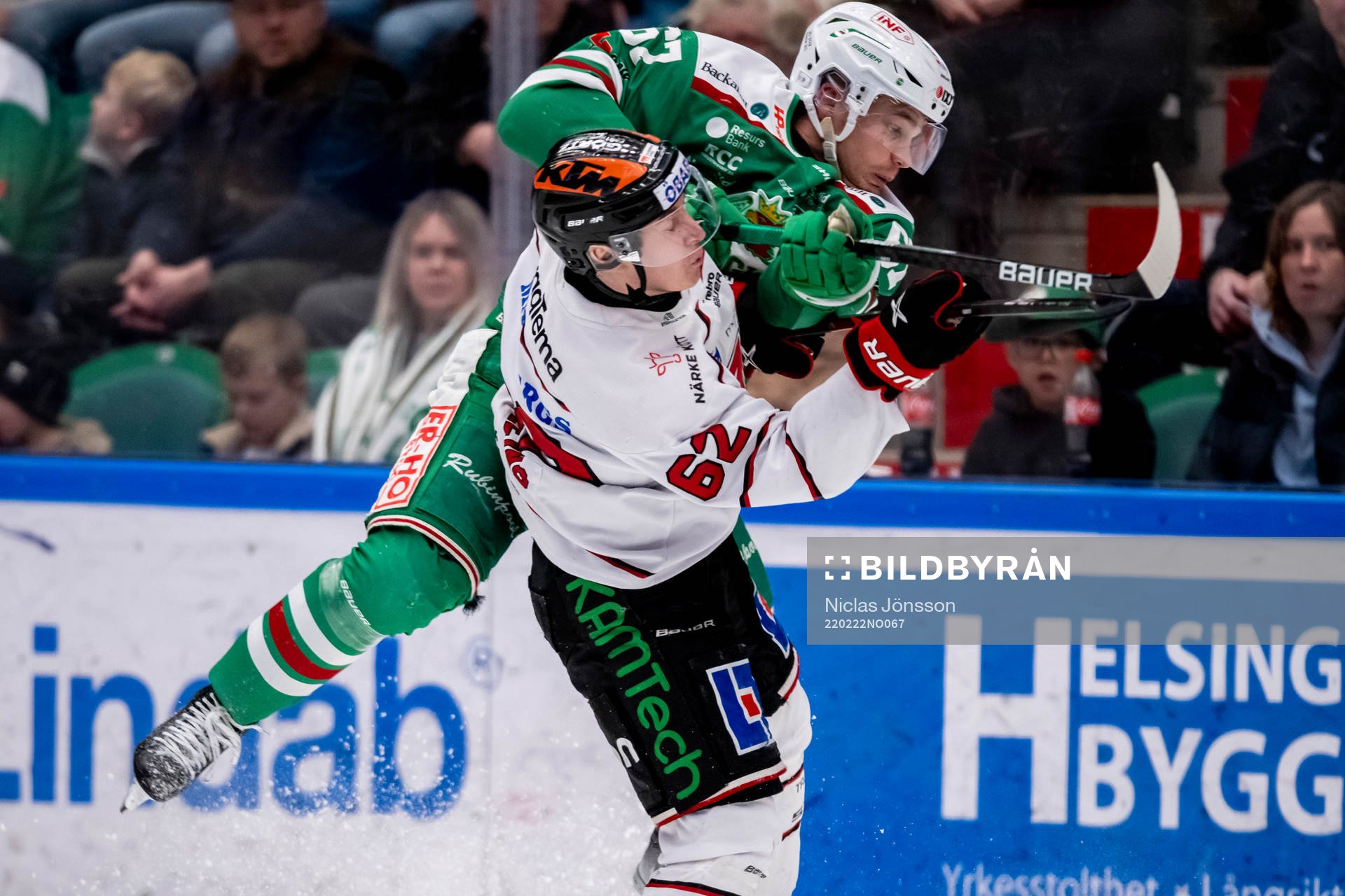 Rögles Leon Bristedt och Örebros Robert Leino