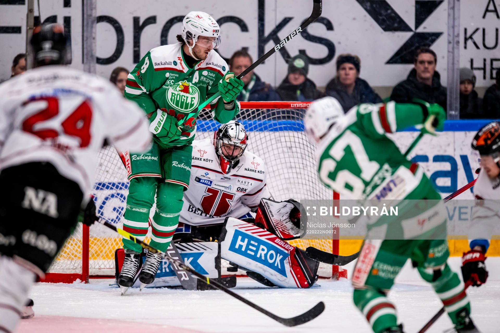 Rögles Leon Bristedt gör 2-1