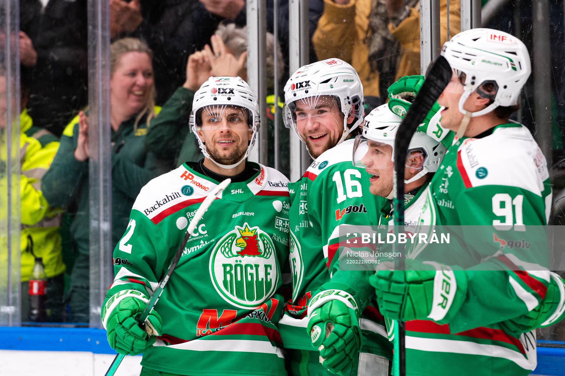Rögles Daniel Zaar, Lucas Ekeståhl-Jonsson , Leon